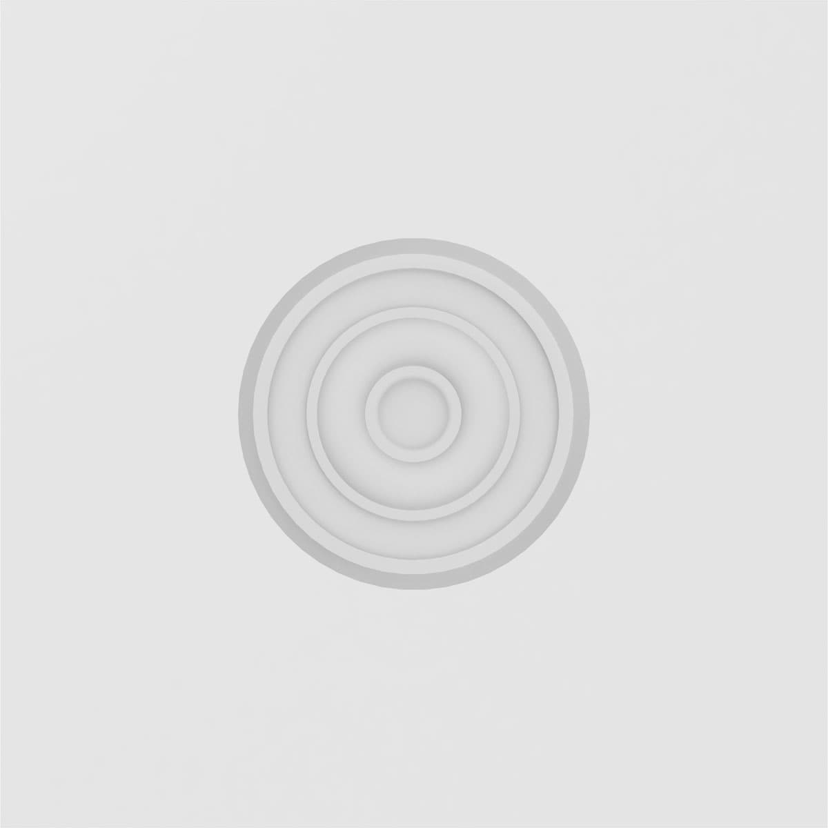 Ekena Millwork ROSP080X080X100SDG02 rosettes - View #2