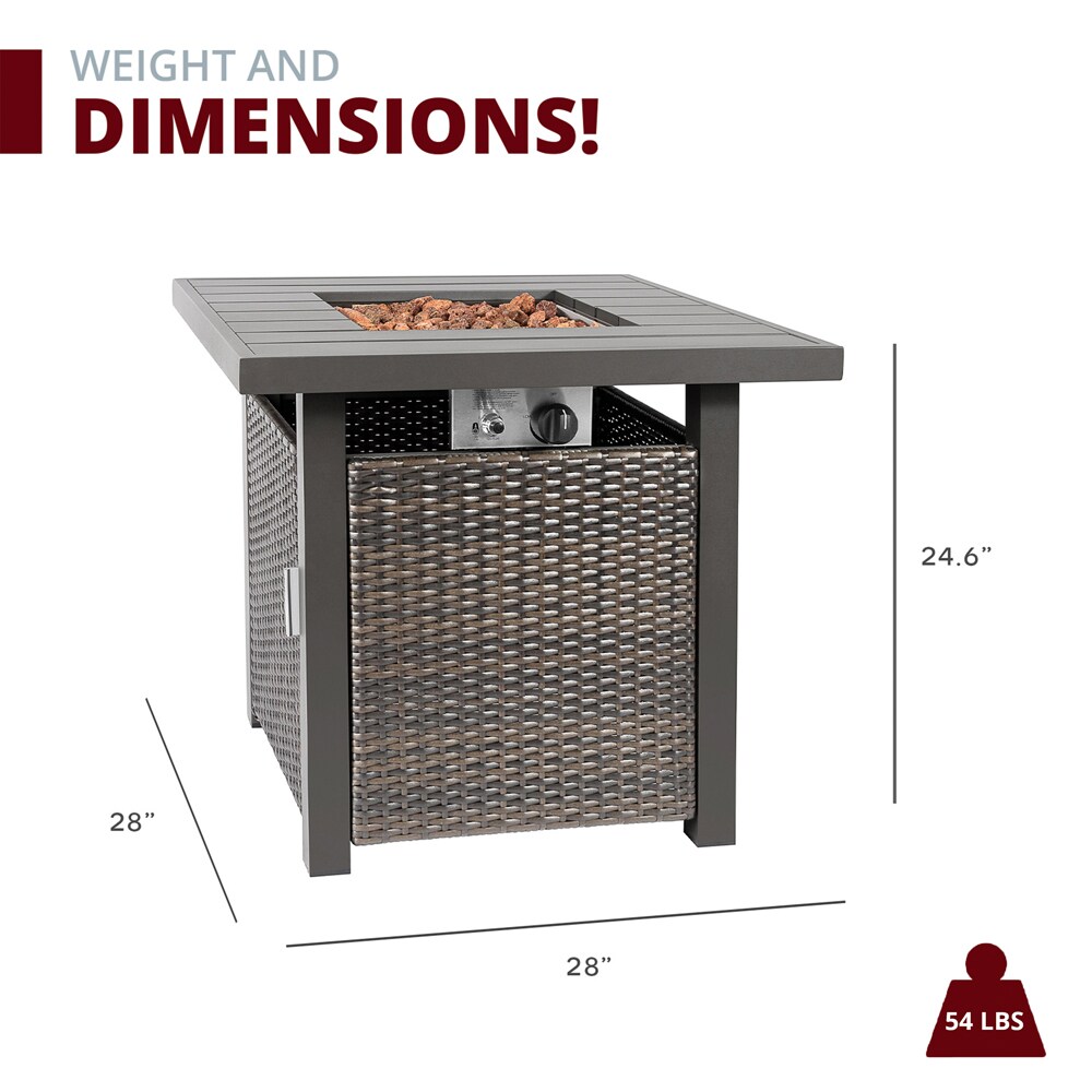 Kinger Home FP-005TGRY-SET-RED Patio-Conversation-Sets - View #7