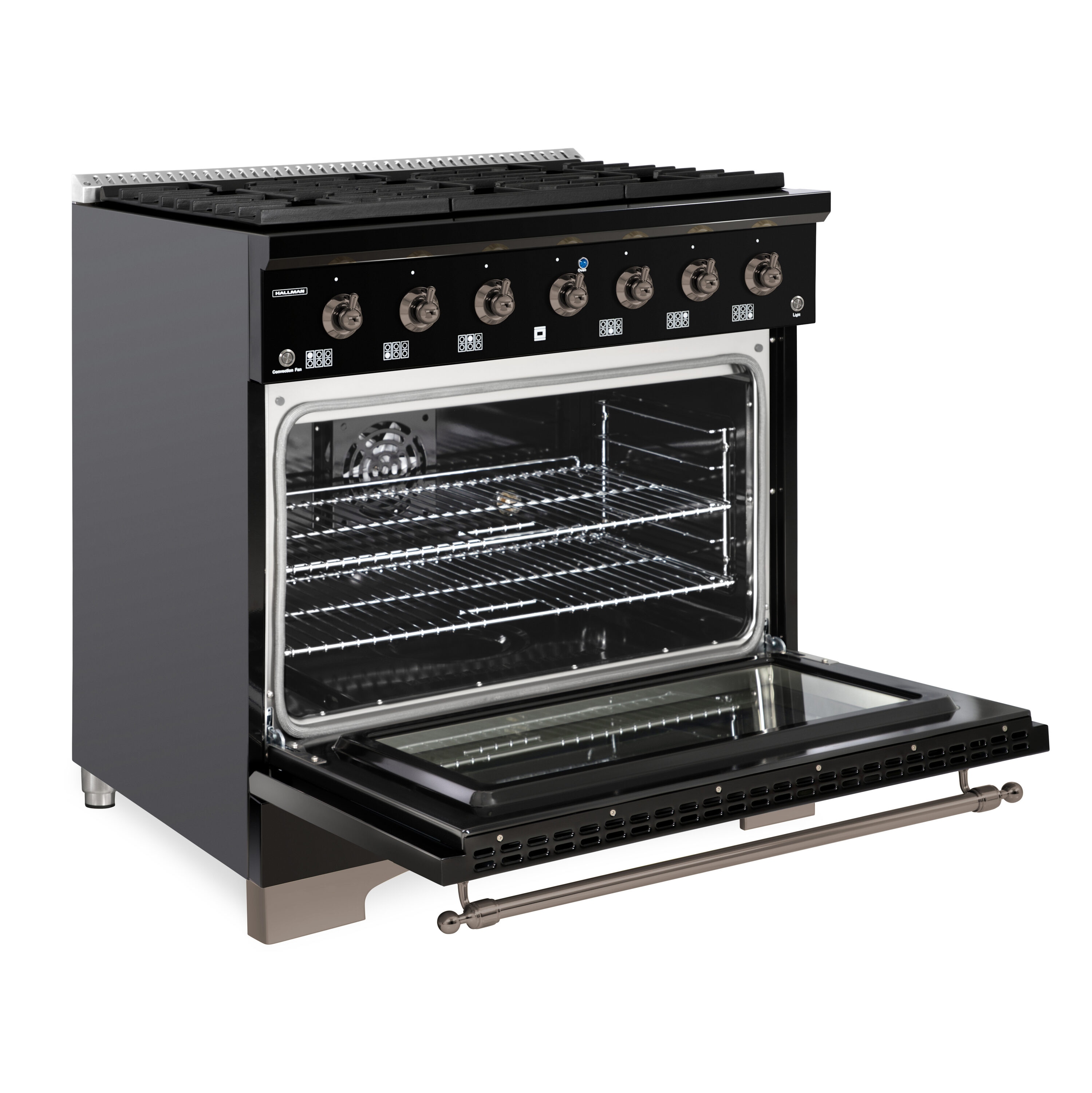 Hallman HCLRG36BZGB Freestanding-Gas-Ranges - View #5