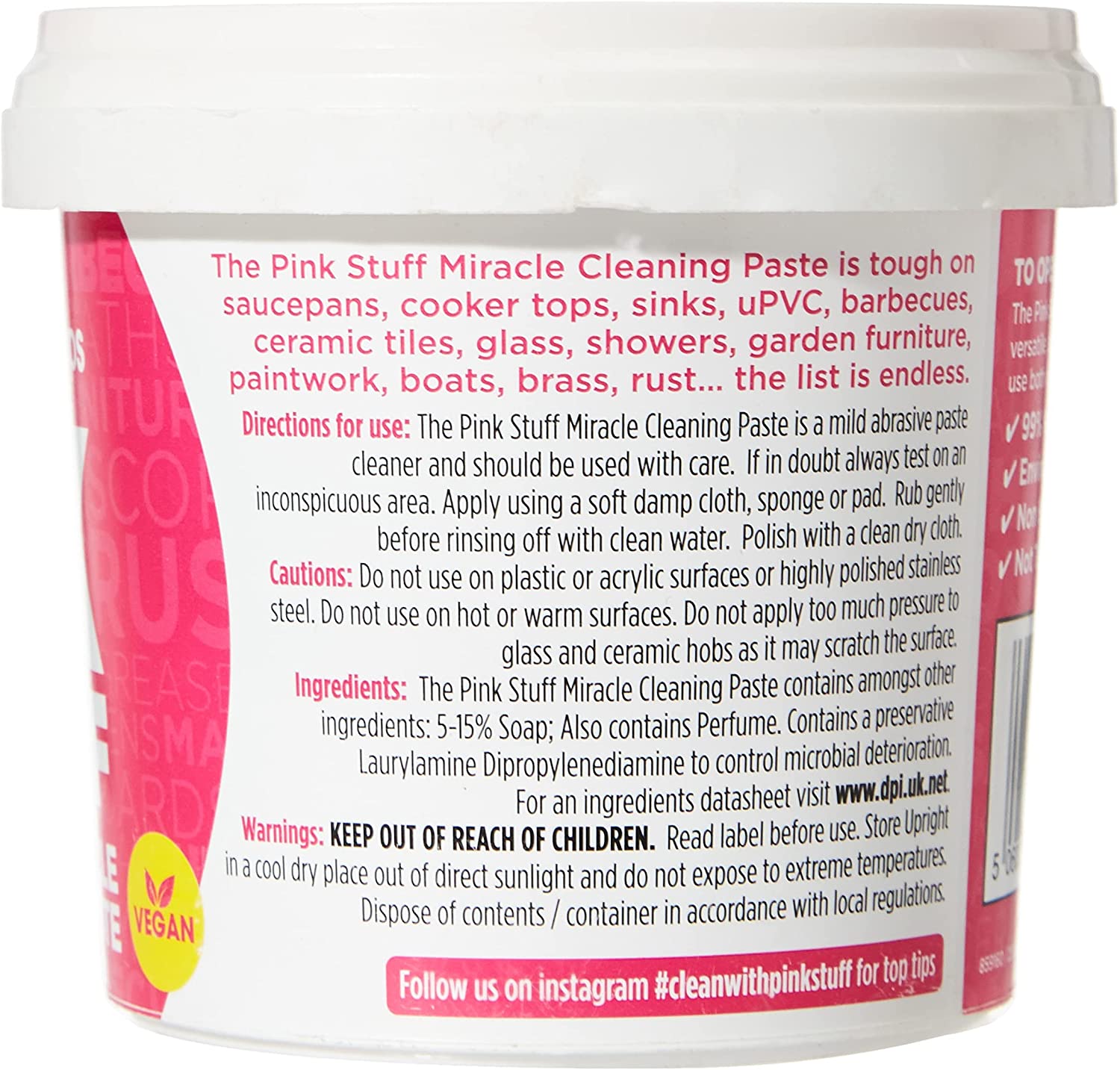 Stardrops - The Pink Stuff - The Miracle Cleaning Paste and Multi-Purpose  Spray Bundle (2 Cleaning Paste, 1 Multi-Purpose Spray)