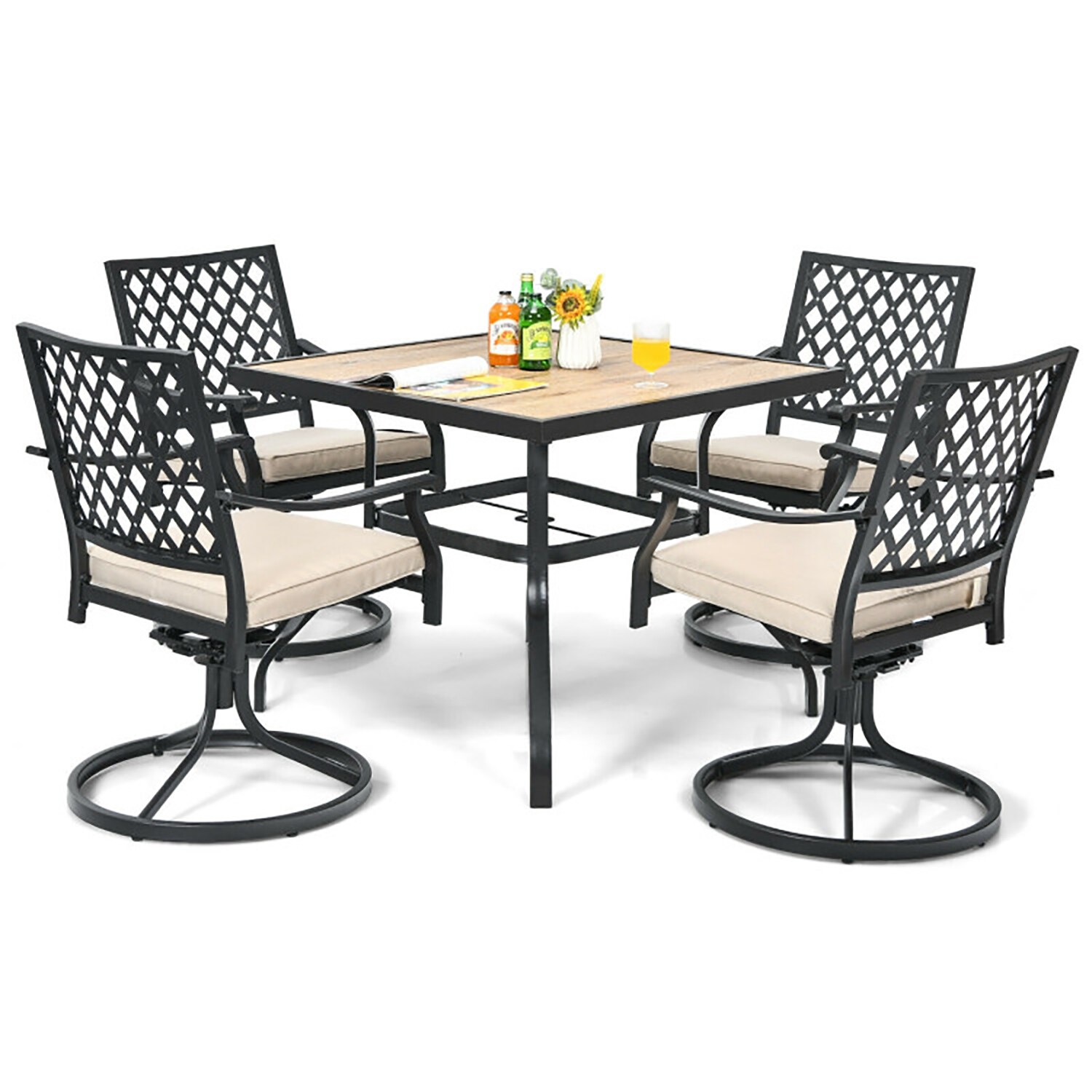 GZMR TMOD000089BL Patio-Dining-Sets - View #2