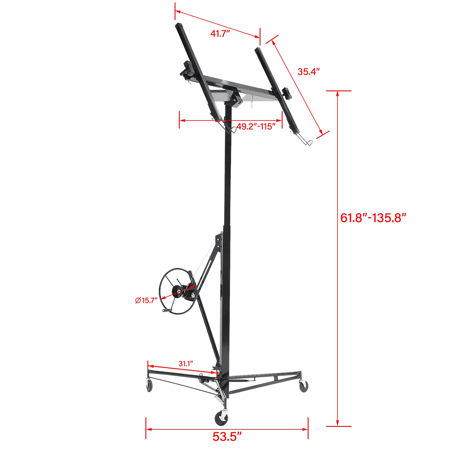 Maocao Hoom H972984 Drywall-Panel-Carriers - View #2