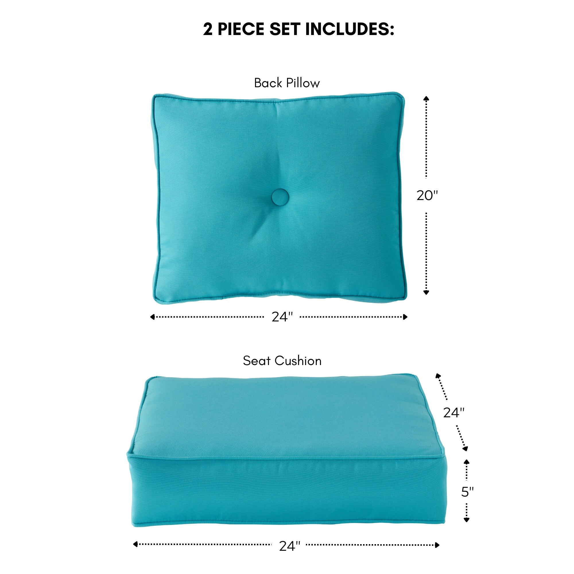 Greendale Home Fashions SC7830-ARUBA Patio-Furniture-Cushions - View #9