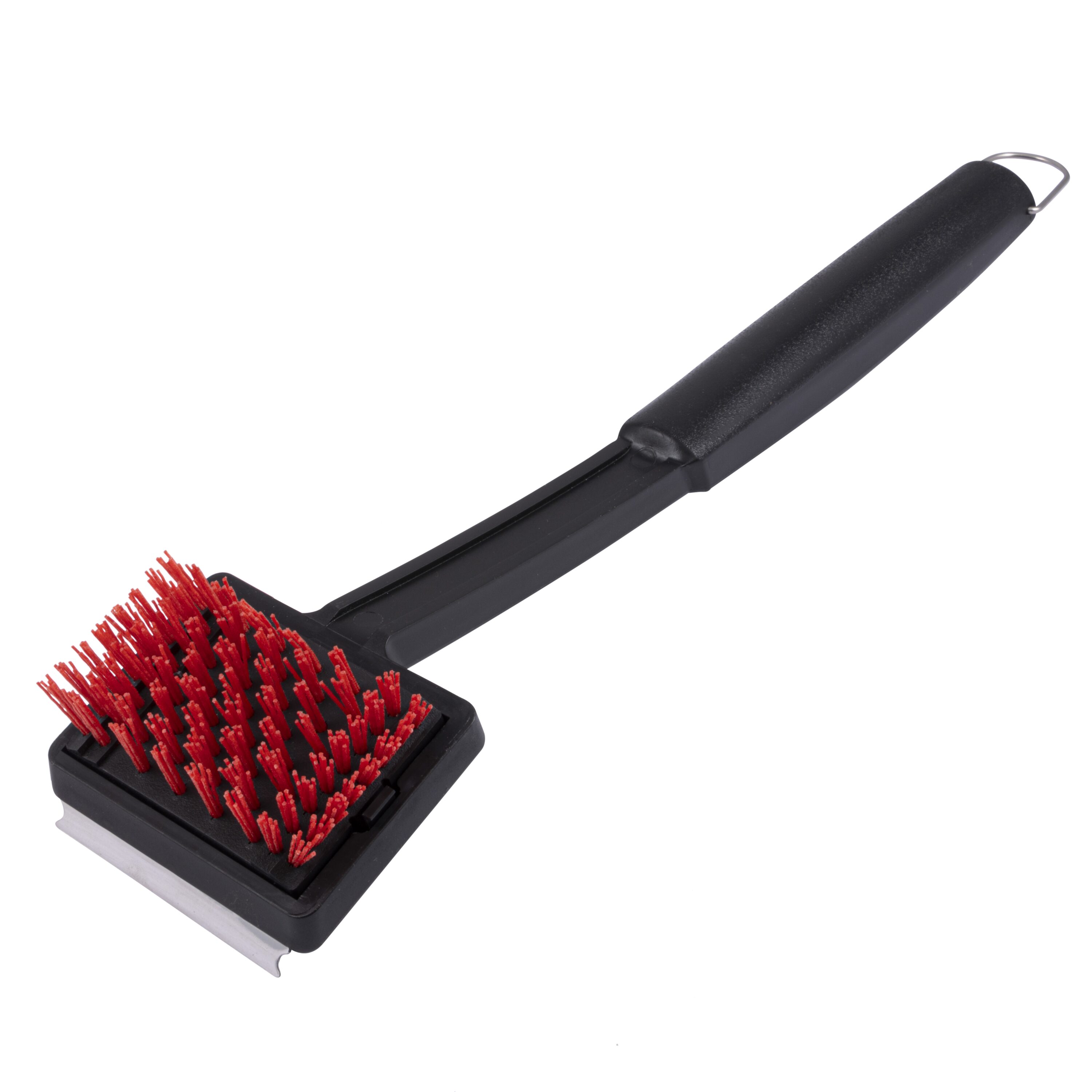 Char-Broil Safer Nylon Plastic 7.4-in Grill Brush in the Grill