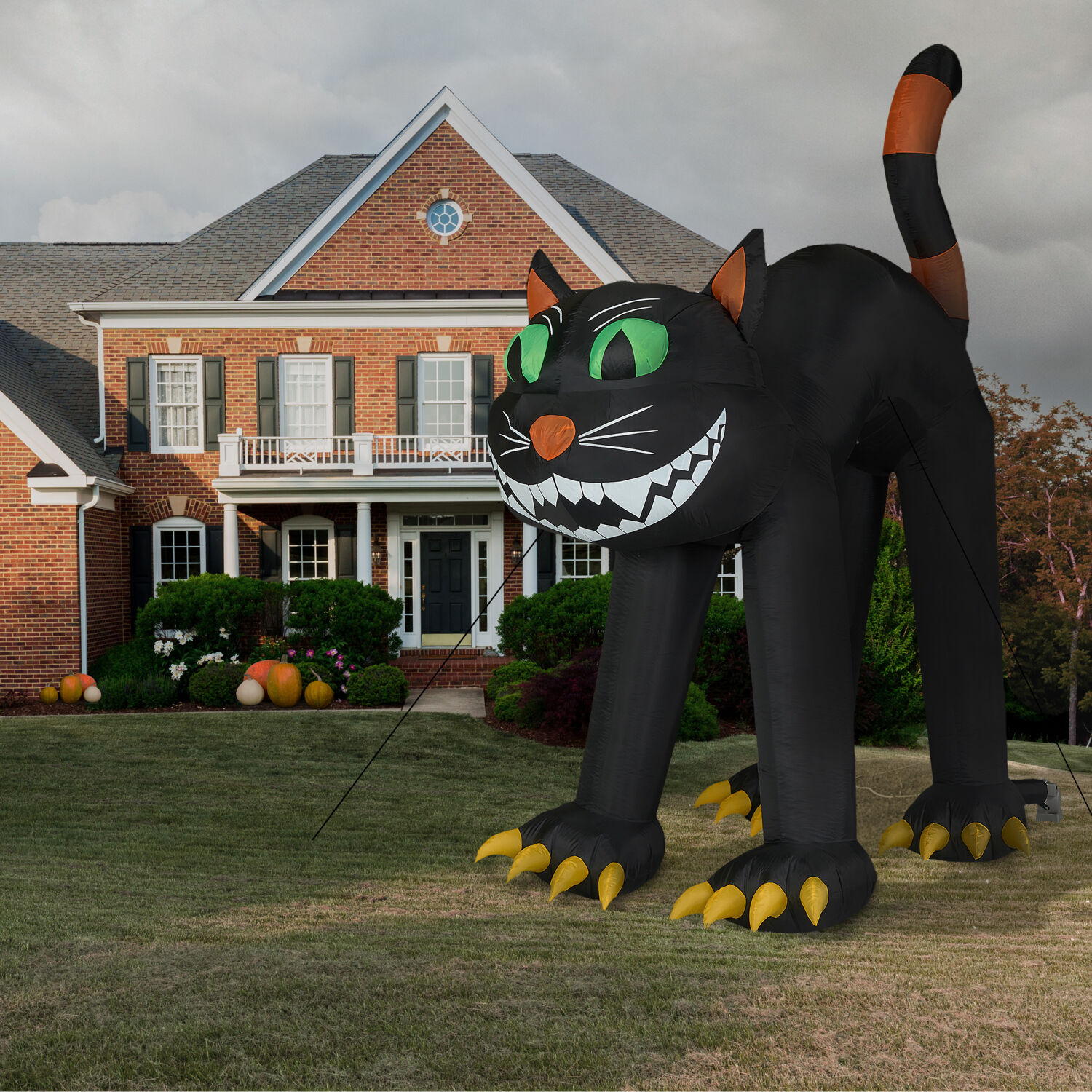 Haunted Hill Farm HIBCAT202-L Outdoor-Halloween-Decor - View #9