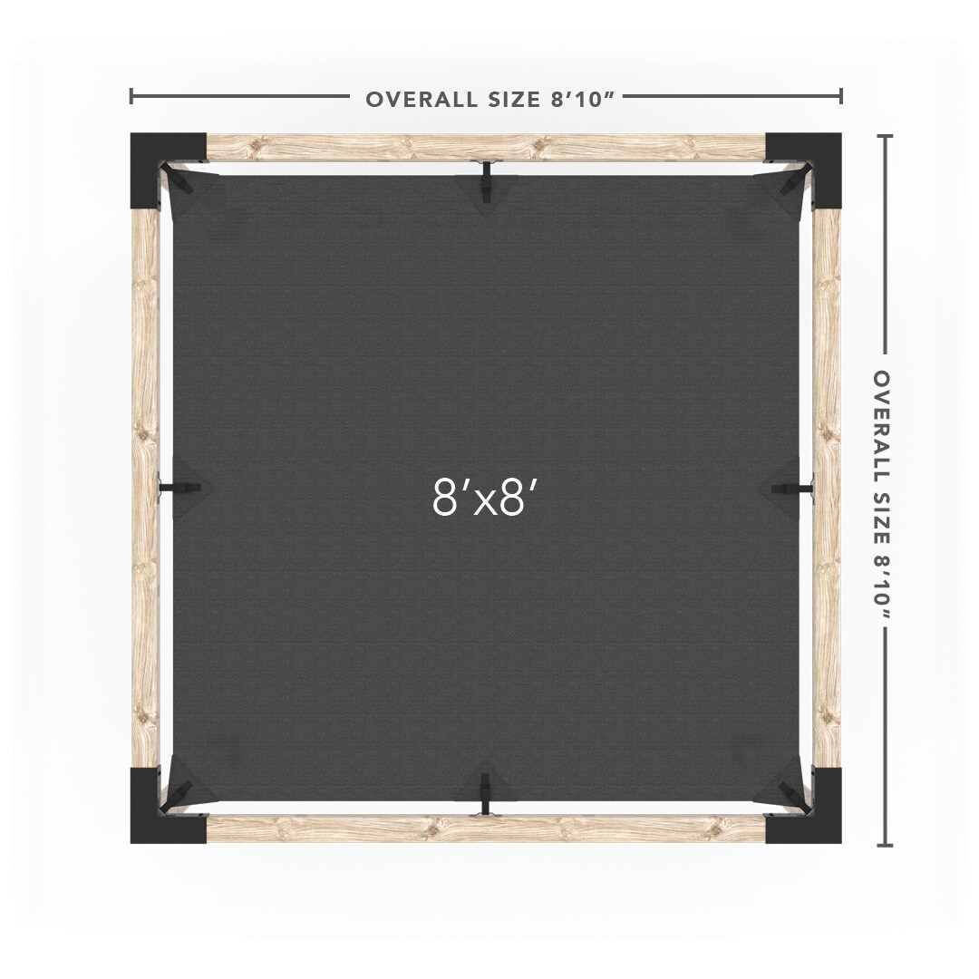 Toja Grid PW0808GR13 Pergola-Parts-Accessories - View #2