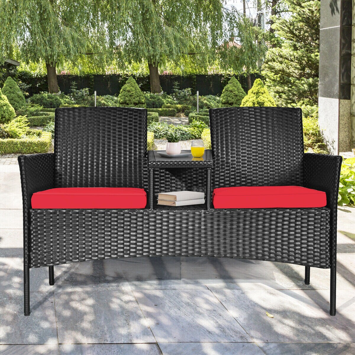 WELLFOR OUJ63234RE Patio-Sofas-Daybeds - View #6