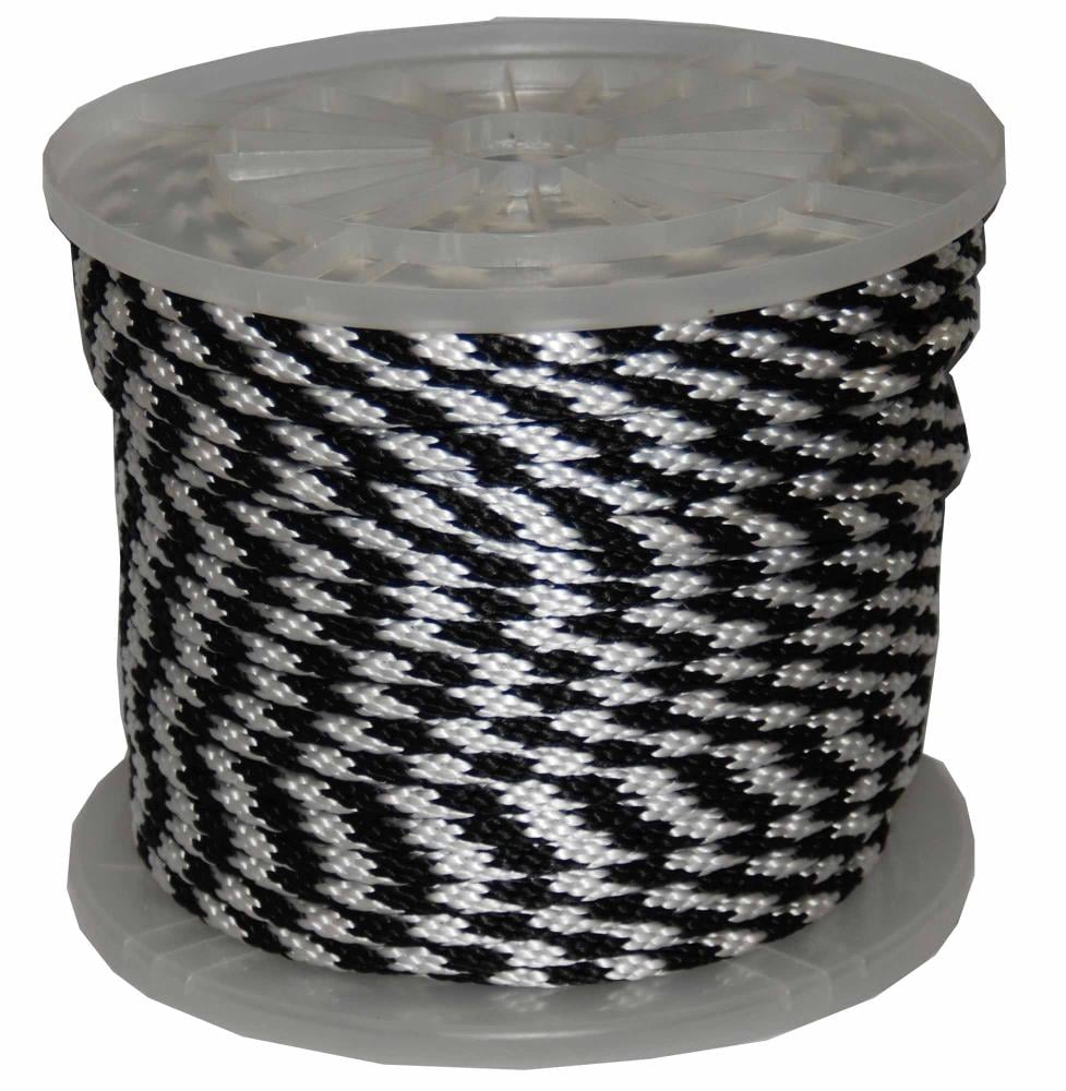 T.W. Evans Cordage 0.625-in x 200-ft Braided Polypropylene Rope  (By-the-Roll) in the Rope (By-the-Roll) department at