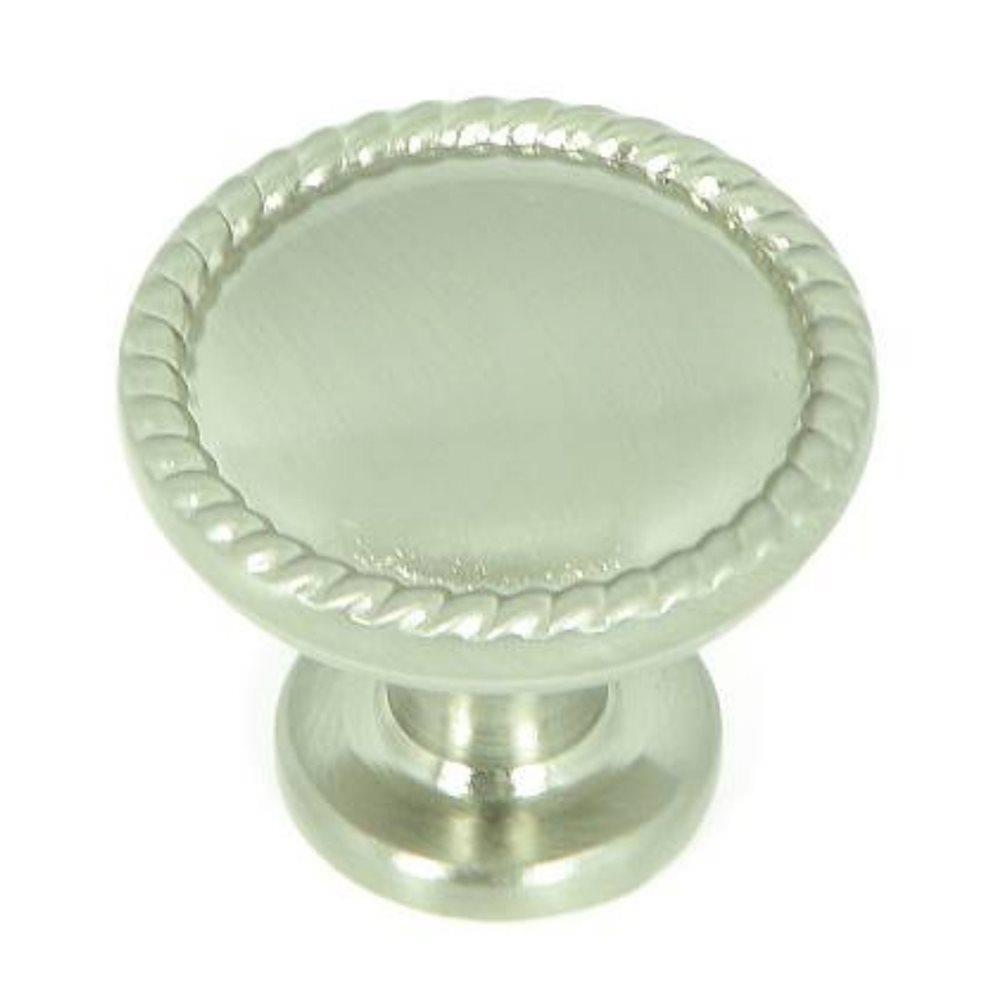 Stone Mill Hardware CP3005-SN Newport Satin nickel Round Traditional Cabinet Knob