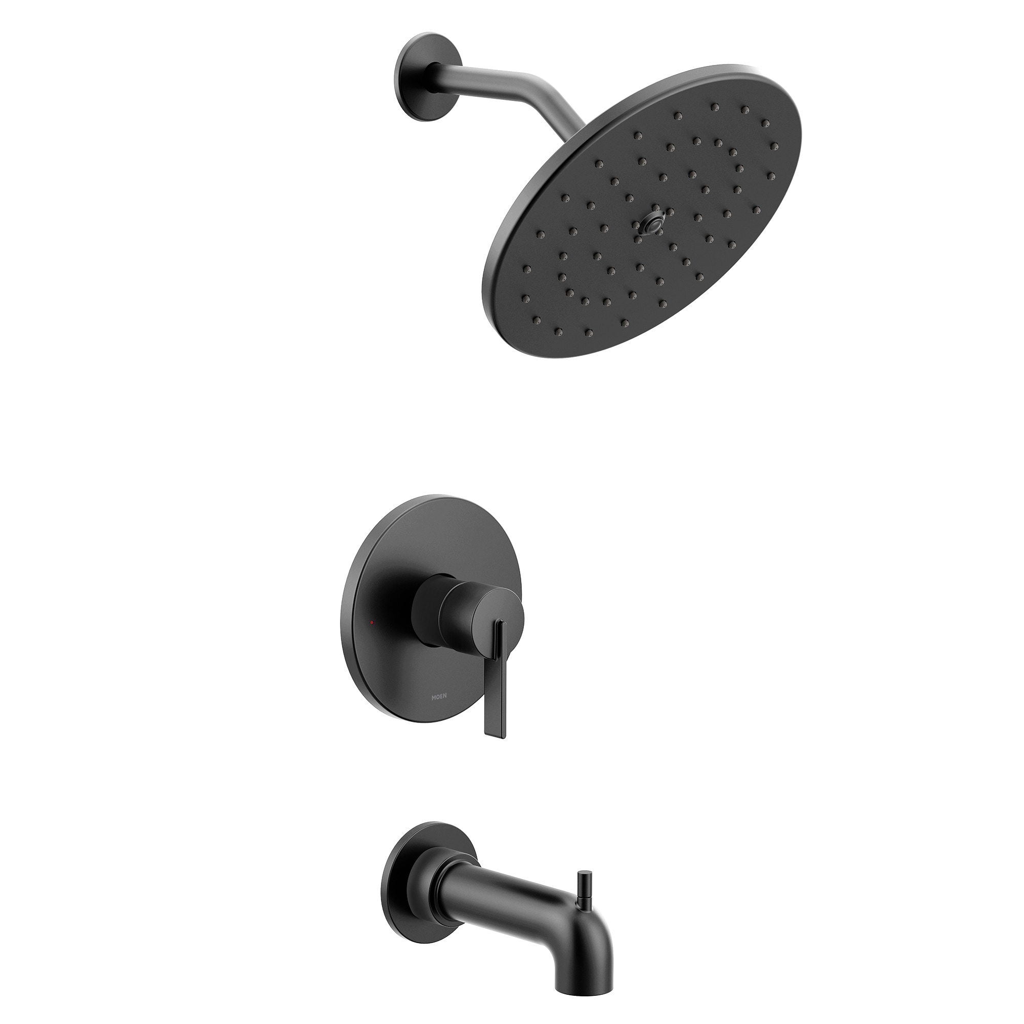 Moen UT3363EPBL Cia Matte Black 1-handle Single function 10-Inches Shower Faucet