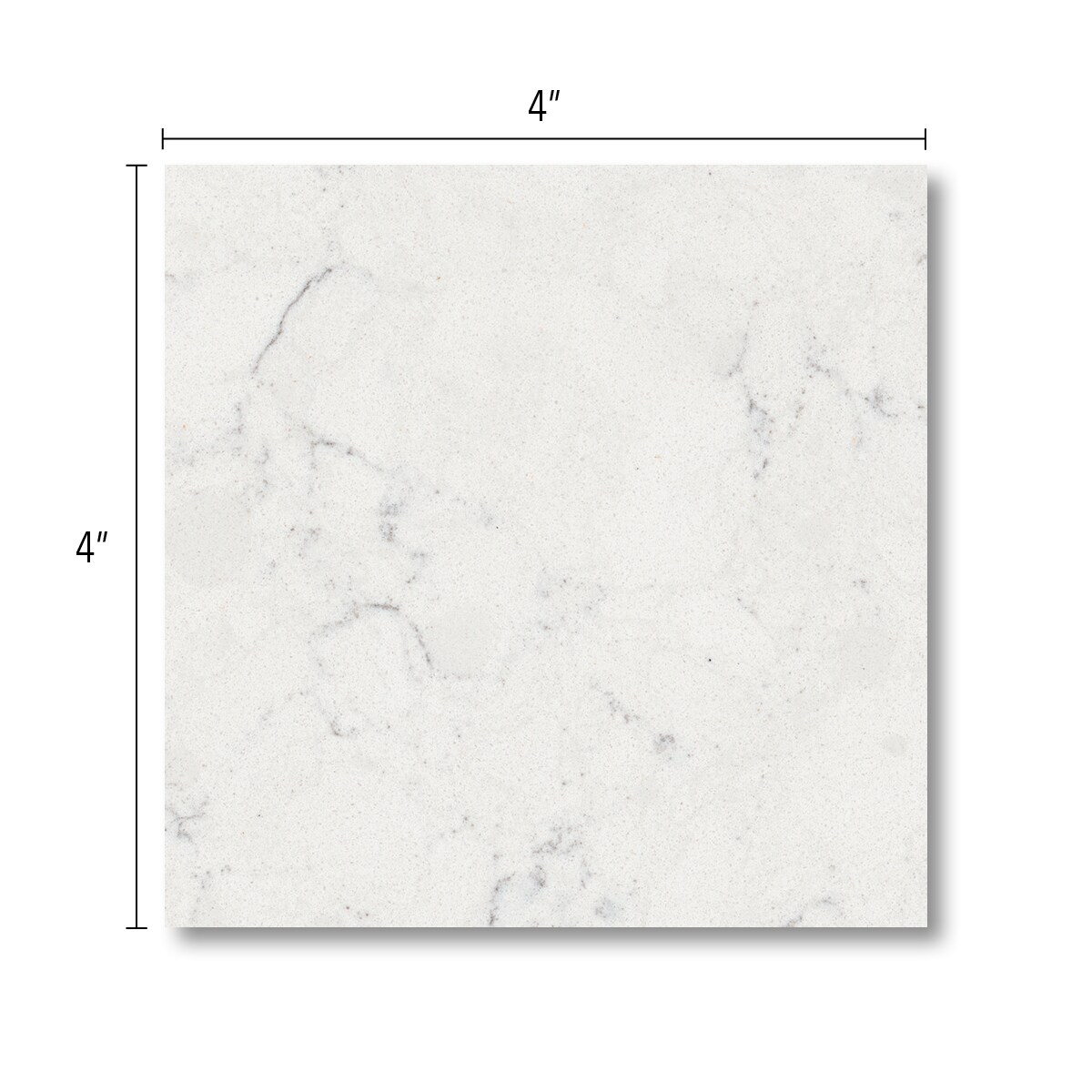 allen + roth Stratus Quartz Gray Kitchen Countertop SAMPLE (4-in x 4-in ...