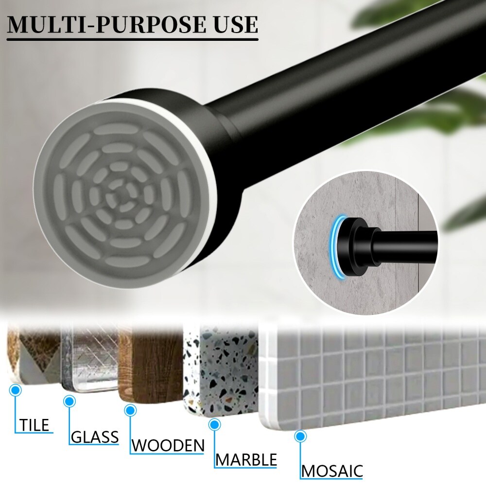 DYHOME SCR06-1-BK Shower-Rods - View #7