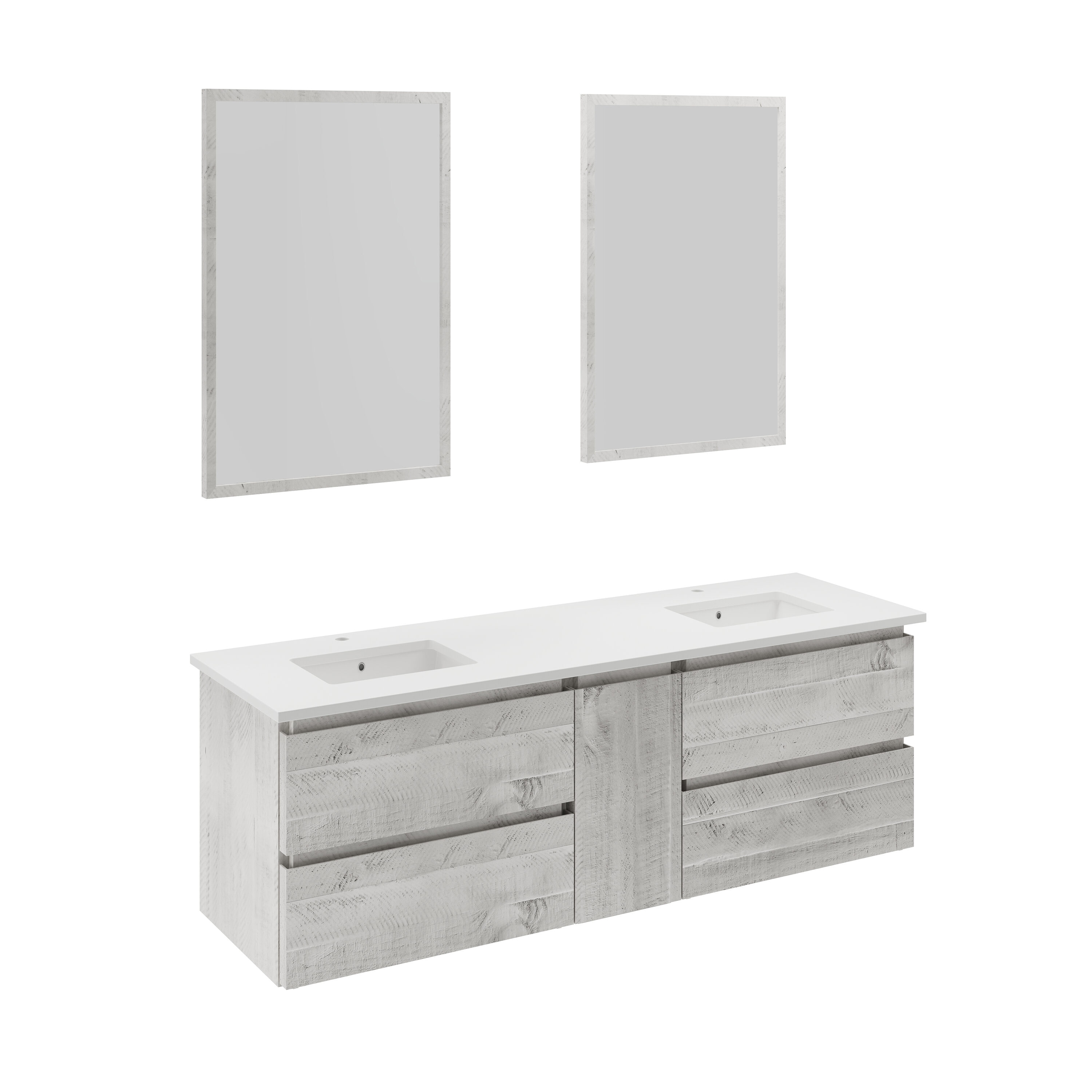Fresca FVN31-241224RWH Bath-Vanity-Combo - View #2