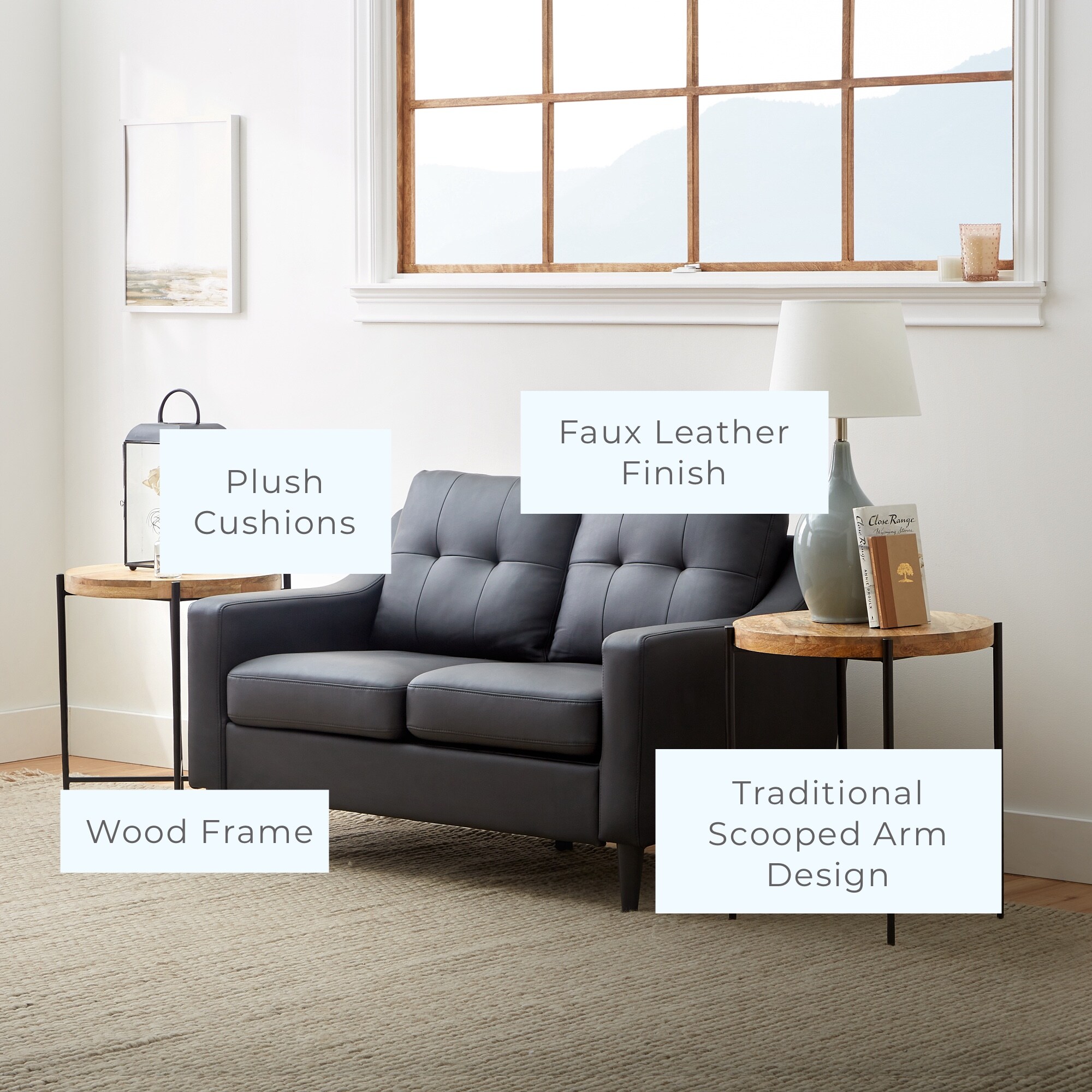 Brookside BS0008LVS00FK Sofas-Loveseats - View #2