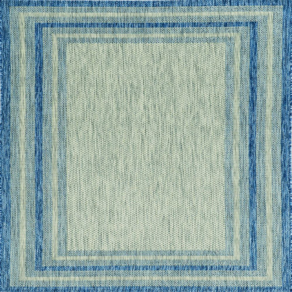 HomeRoots Bernadette 7 X 7 (ft) Rag Gray Round Indoor Abstract Area Rug in  the Rugs department at
