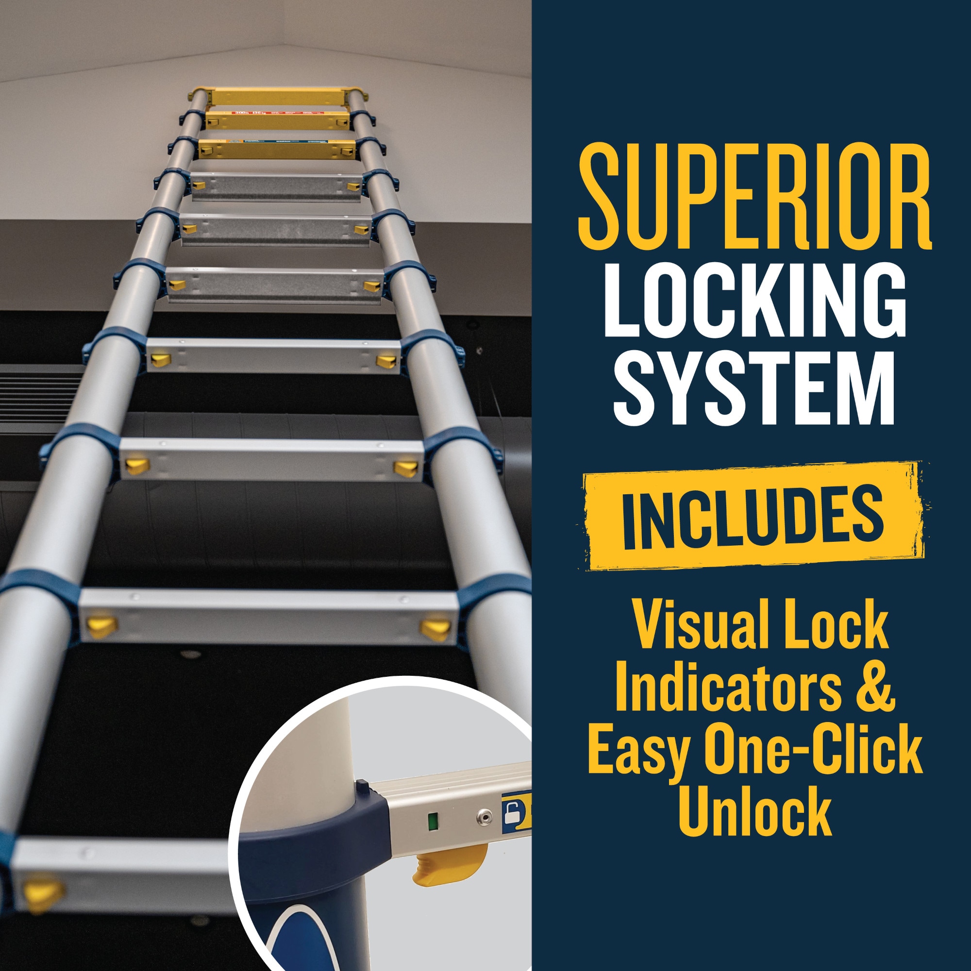 Werner TS1250 Extension-Ladders - View #5