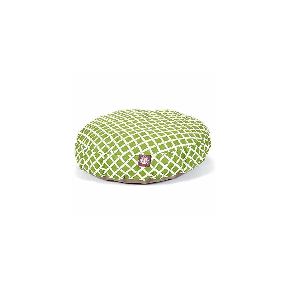 Majestic Pet Products MAJPT2208 MajesticPet 788995506034 30 in. Bamboo Round Pet Bed, Sage- Small