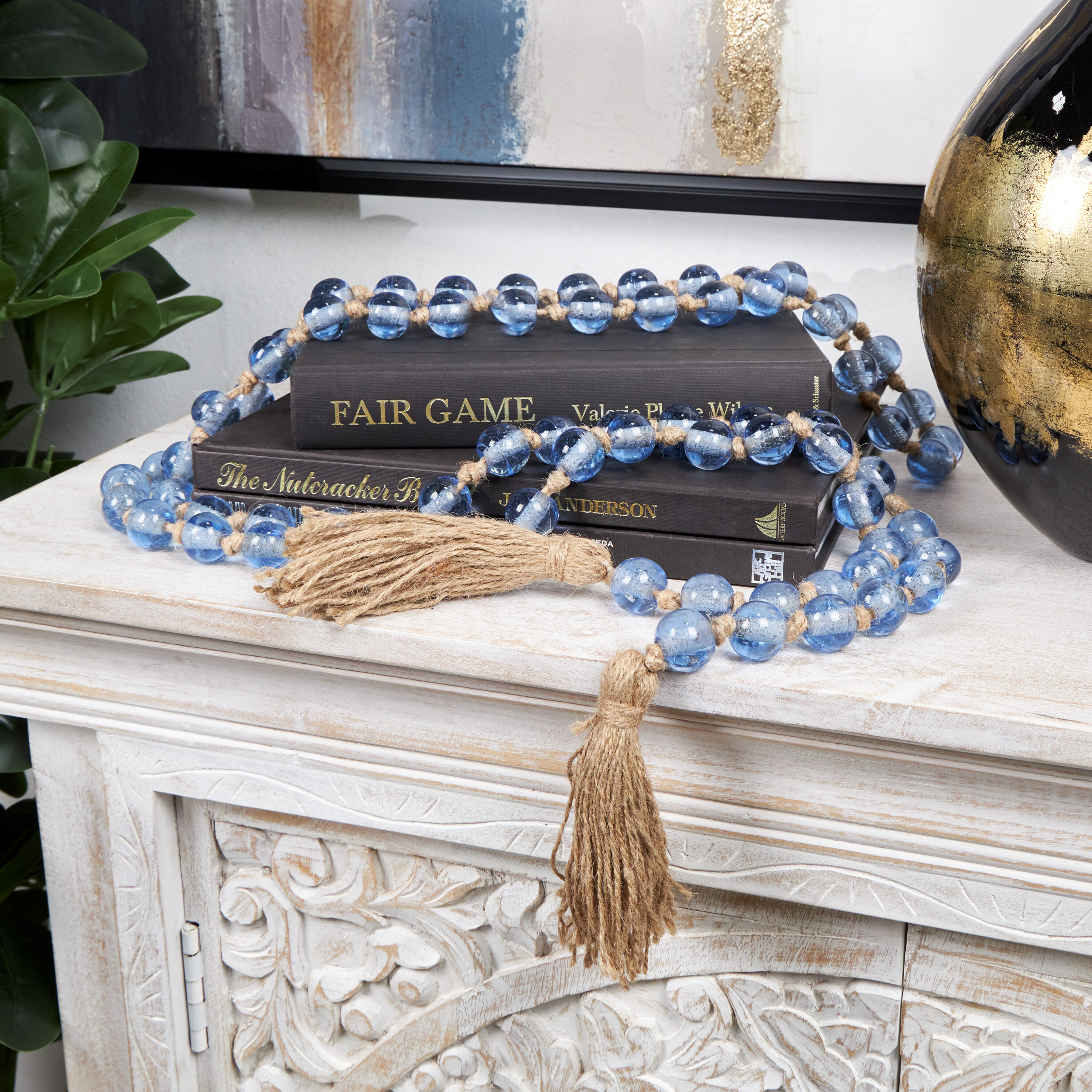 Grayson Lane 821367 Blue Glass Country Decorative object