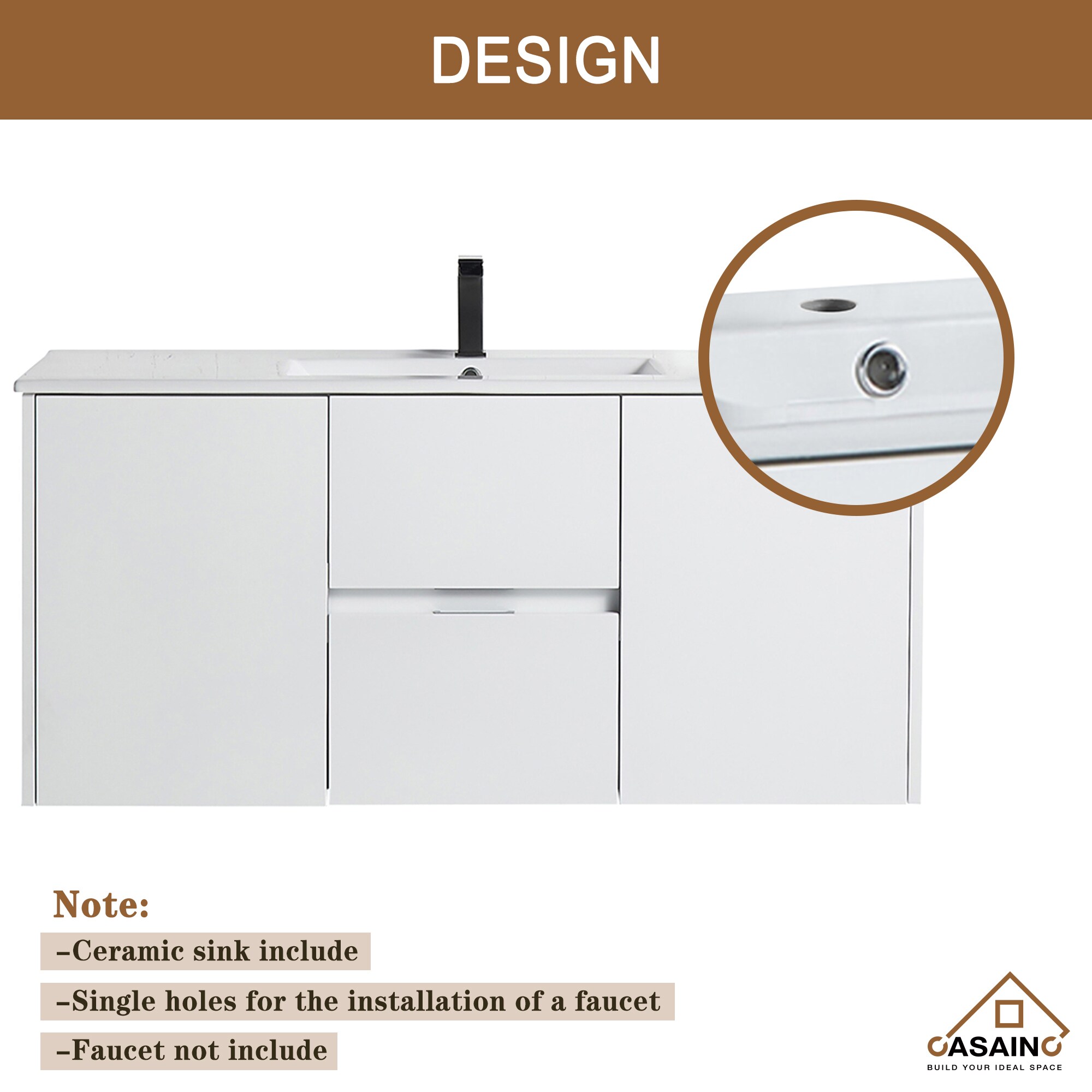CASAINC JMJ-BCB2024-BRE Bath-Vanity-Combo - View #4