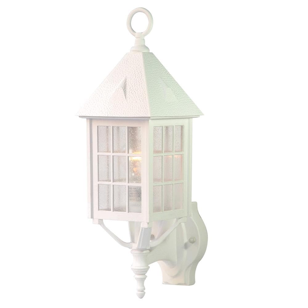 Acclaim Lighting 71TW Outer Banks 1 -Light 20-in H White Hardwired Outdoor Wall Light