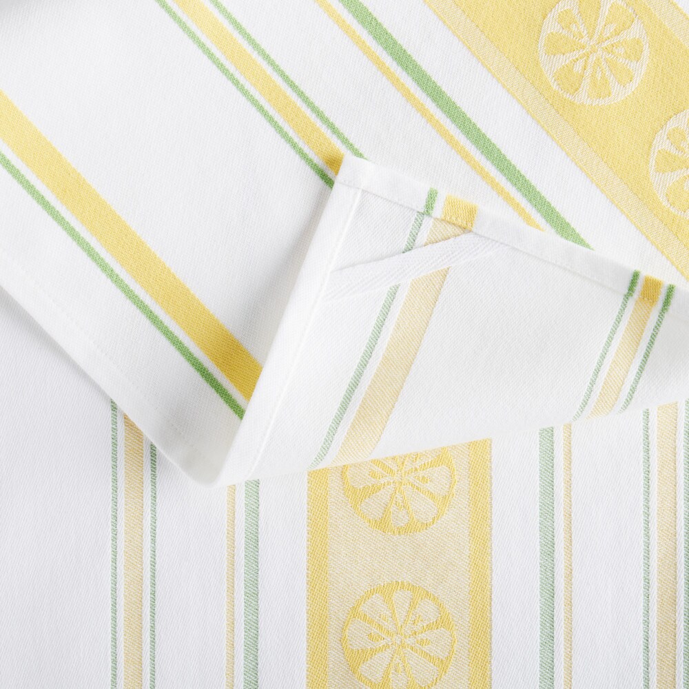 Martha Stewart Collection Aqua Kitchen Towels, Set of 3, Created