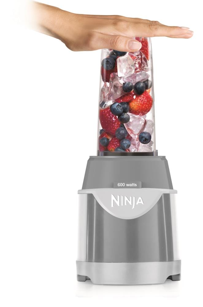 Ninja Kitchen System Pulse 16 Oz 600 Watt 1 Speed Gray At Lowes Com   05382562 