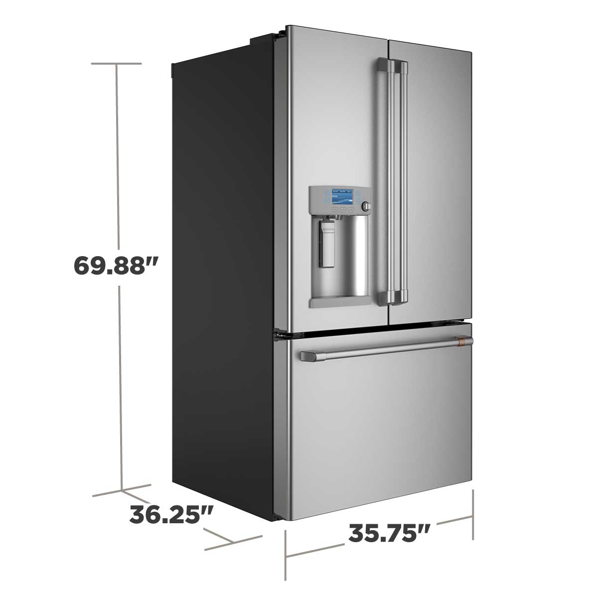 Cafe CFE28TP2MS1 French-Door-Refrigerators - View #16