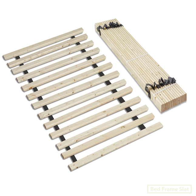 Wooden Bunkie Board Slats Queen, How Many Slats Do You Need For A Queen Size Bed