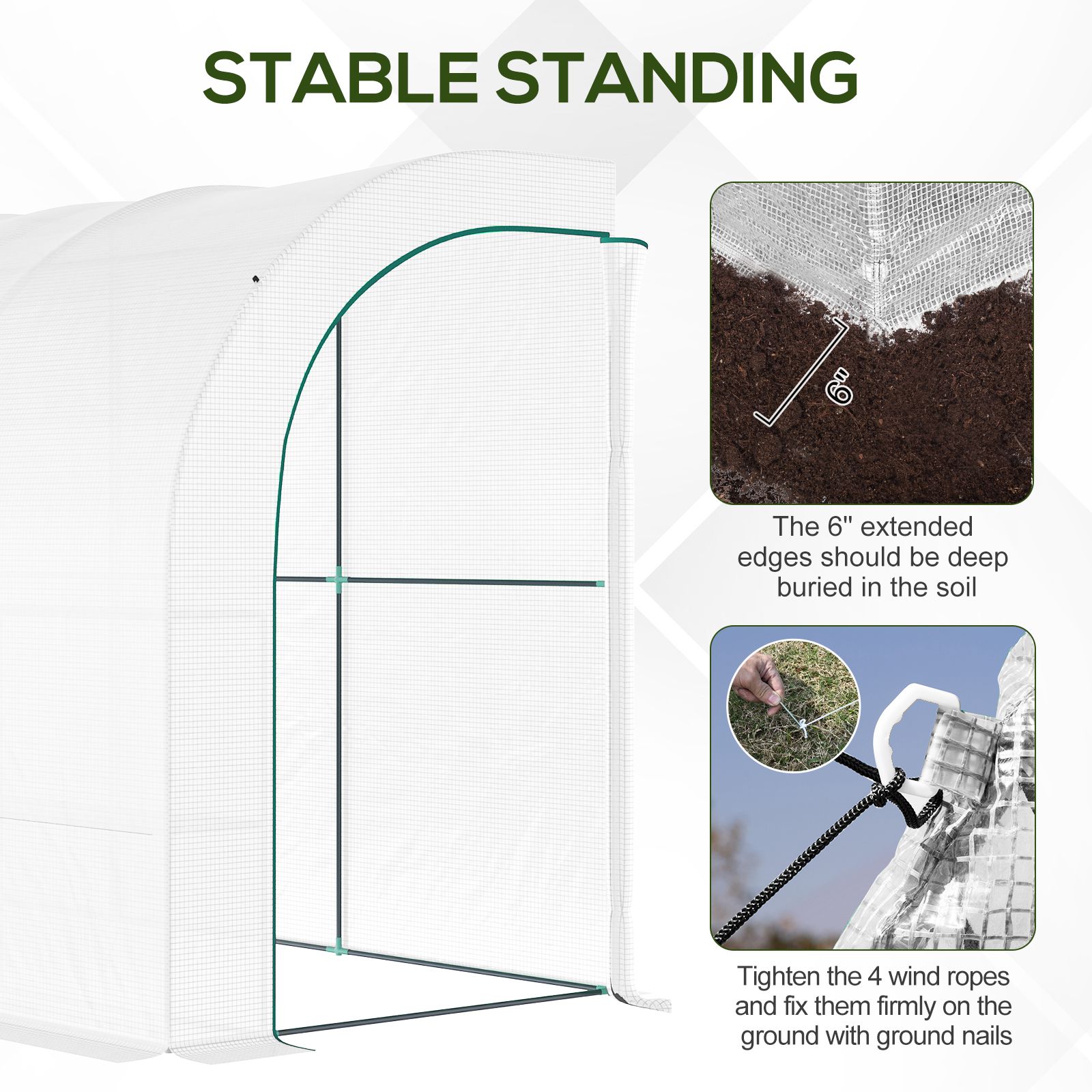 Outsunny 845-302V01 greenhouses - View #8