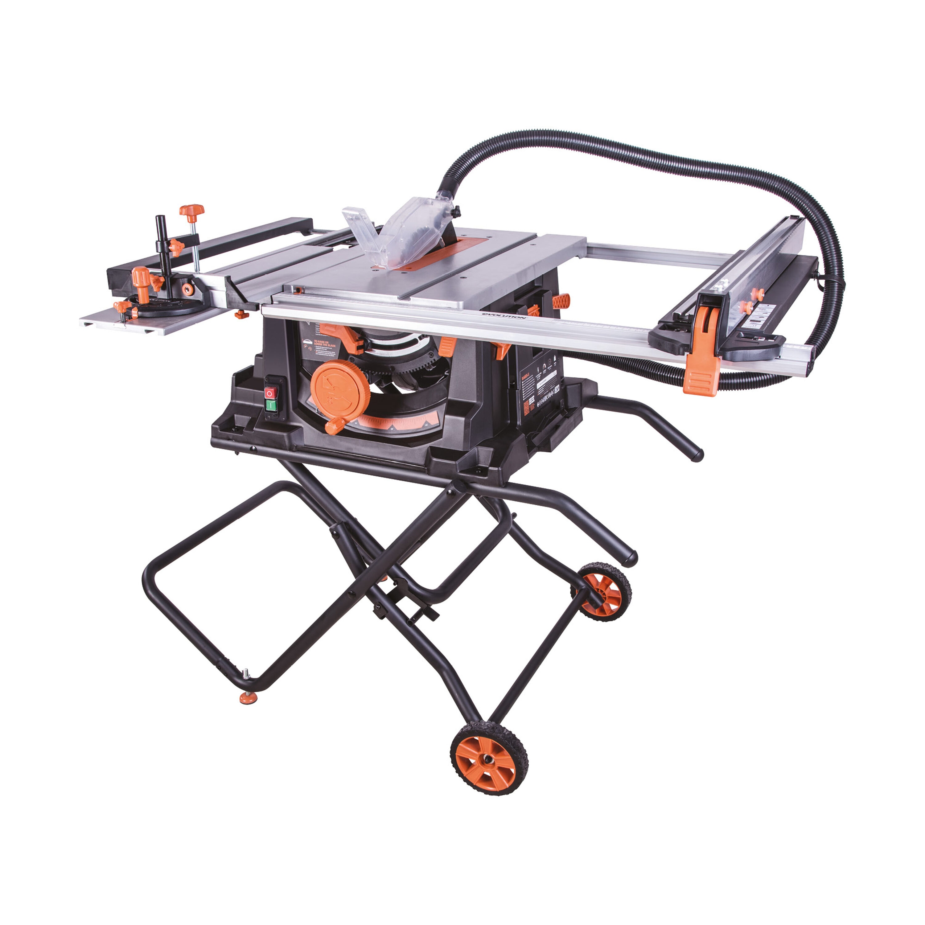 Evolution RAGE5-S Rage 10-in 15-Amp 120-Volt Corded Benchtop Table Saw