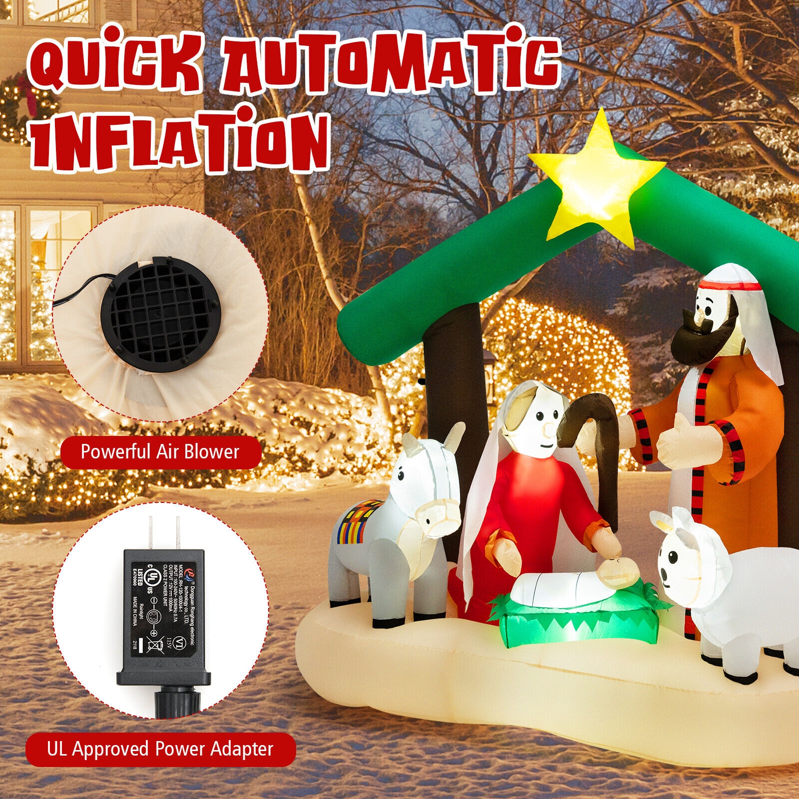 SUGIFT LW018SUGHY1202 Christmas-Inflatables - View #6