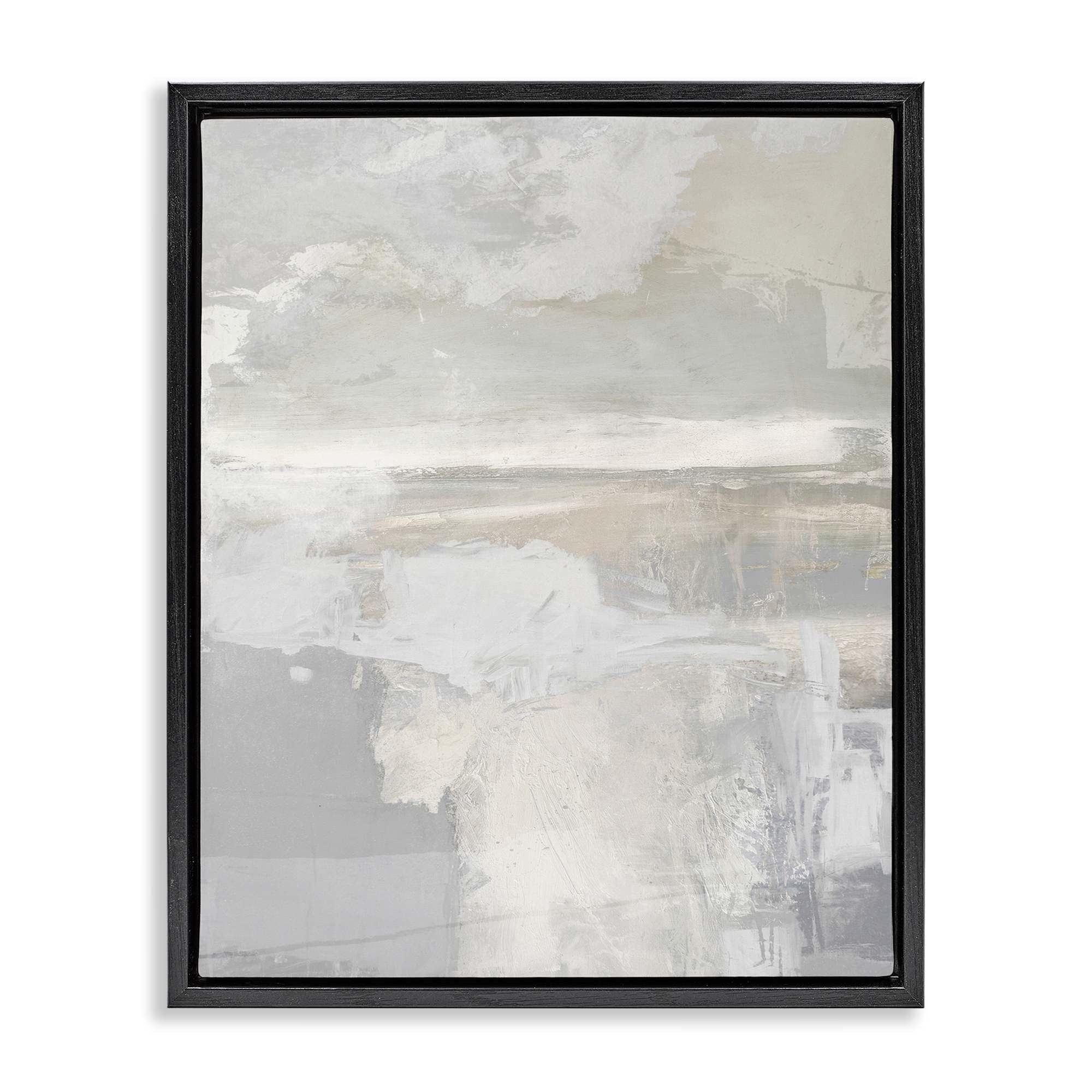 Stupell Industries BS-534-FFB-16X20 Cascading Soft Neutrals Floating Frame design by Rachel Springer