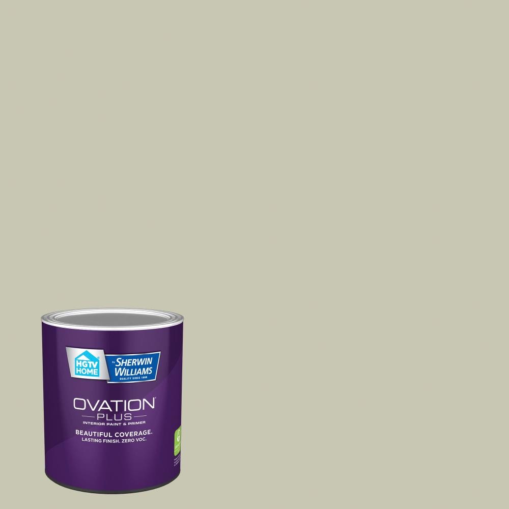 HGTV HOME by Sherwin-Williams 6001-3B-2557207 Ovation Plus Satin Mint Frost 6001-3B Latex Interior Paint Paint + Primer ( 1-quart )