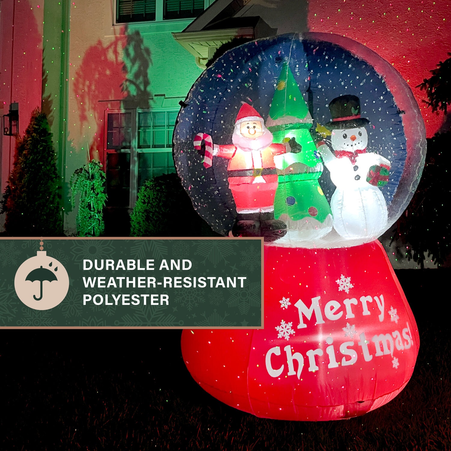Fraser Hill Farm FHFSNWGLOBE062-L Christmas-Inflatables - View #6