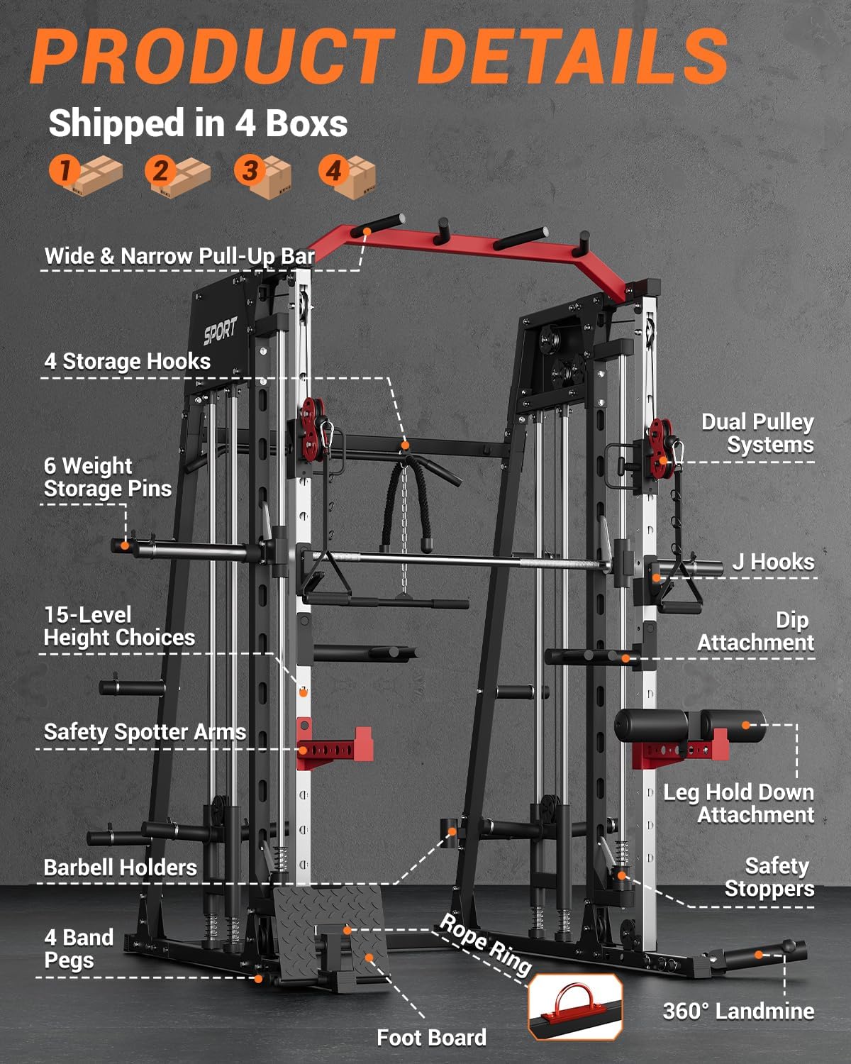 Qeetex LHF-JS-JSQC9009 Lat-Pull-Down-Machines - View #9