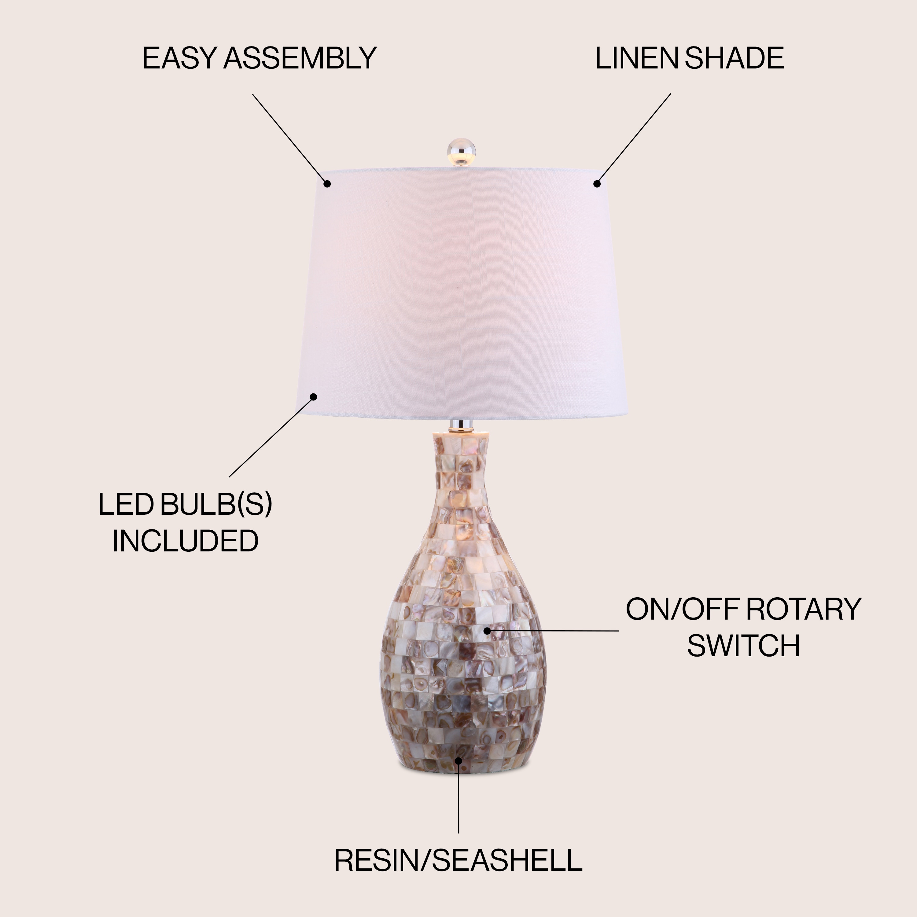 JONATHAN  Y JYL1054A Table-Lamps - View #3