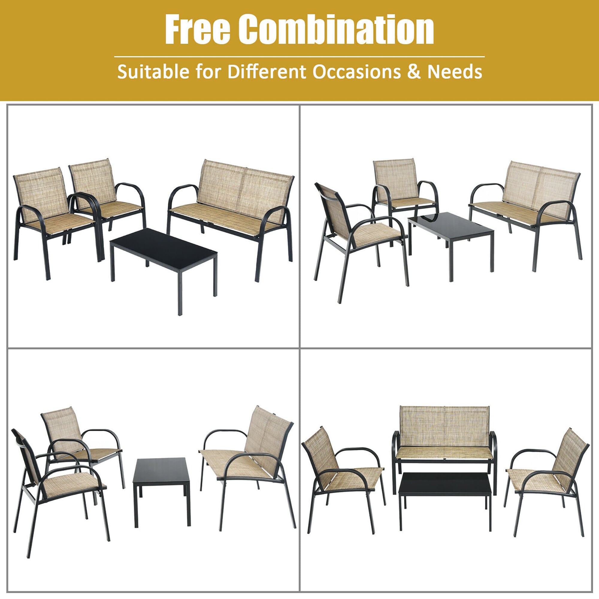 BABOOM BOM-48ZS-CO Patio-Conversation-Sets - View #9