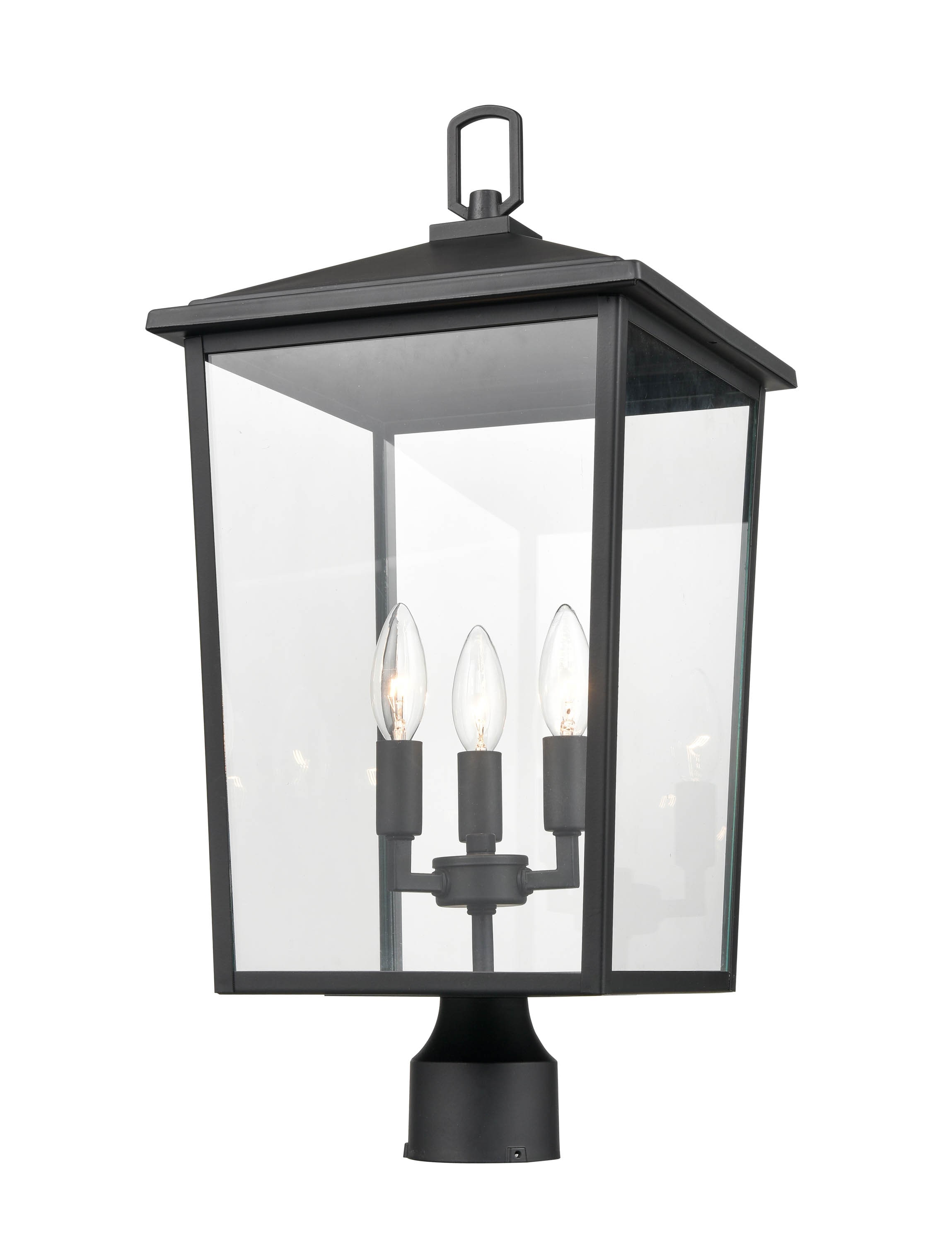 Millennium Lighting 2983-PBK Complete-Post-Lights - View #4
