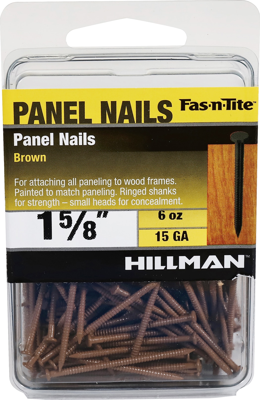 Fas-n-Tite 461521 1-5/8-in 16.5 -Gauge Coated Panel board nails 30 -Per Box