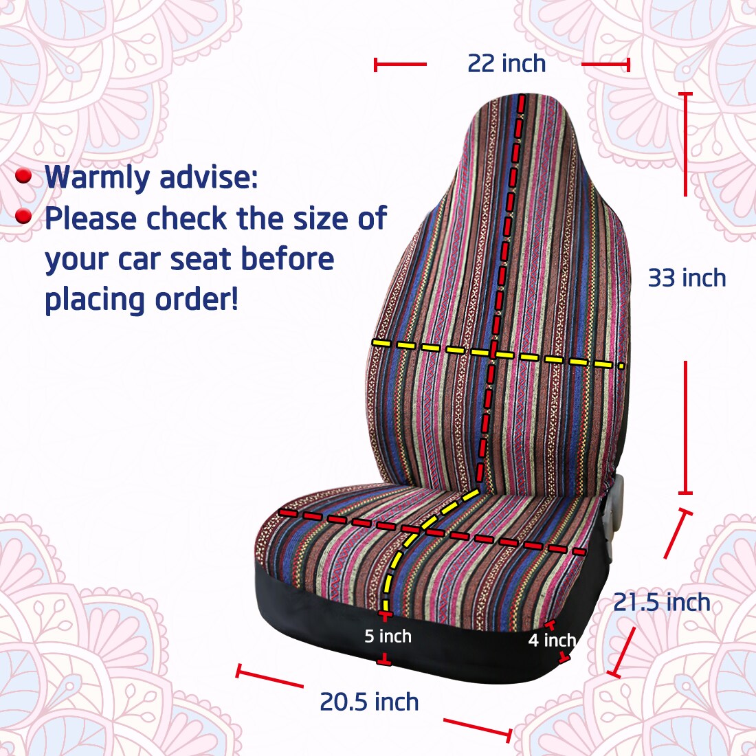 Unique Bargains S25112102UX1812 Car-Seat-Covers - View #5