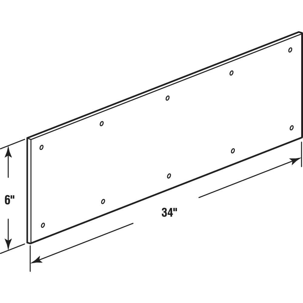 Prime-Line MP4837 Entry-Door-Kick-Plates - View #2