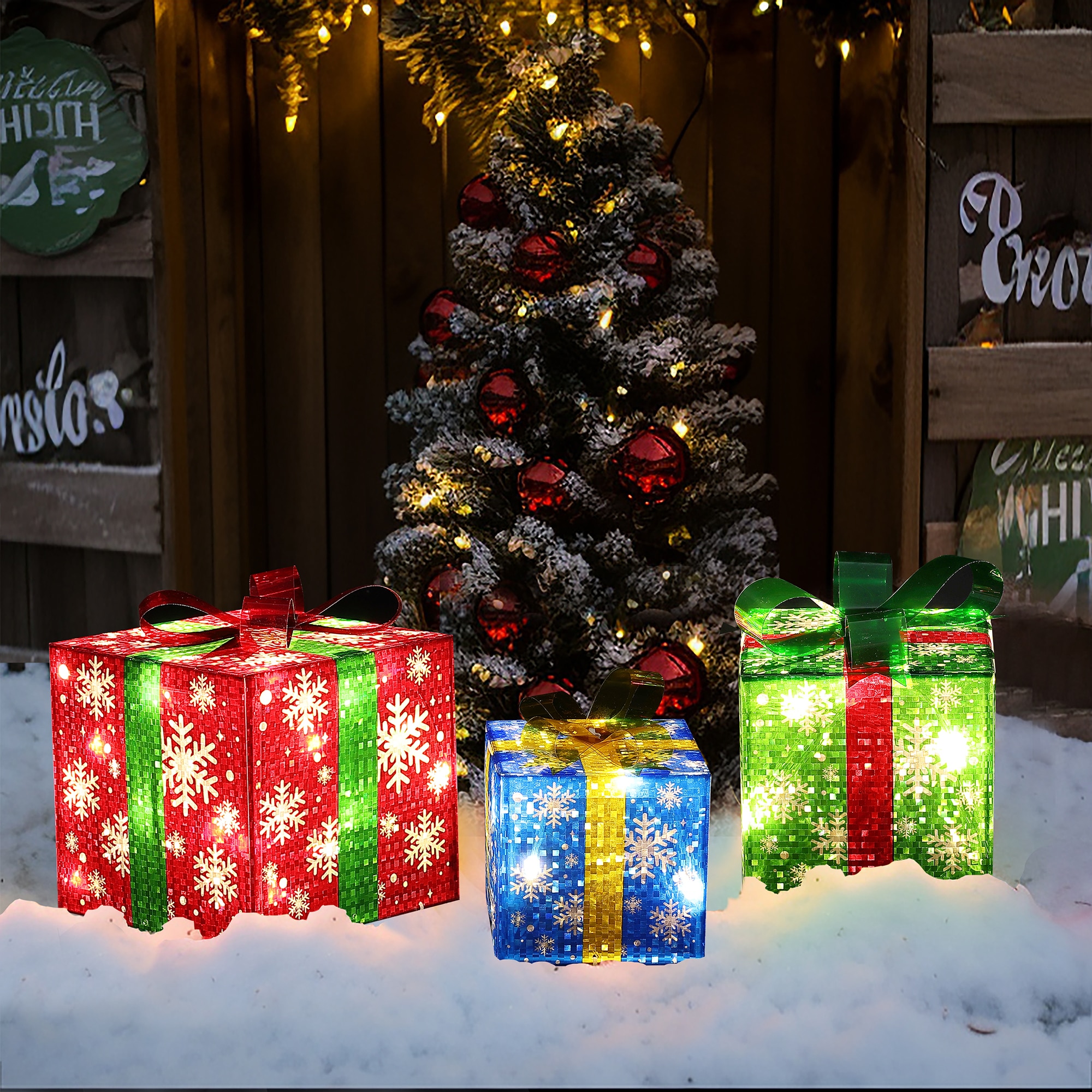 LuxenHome WHHD1791 Outdoor-Christmas-Decor - View #4