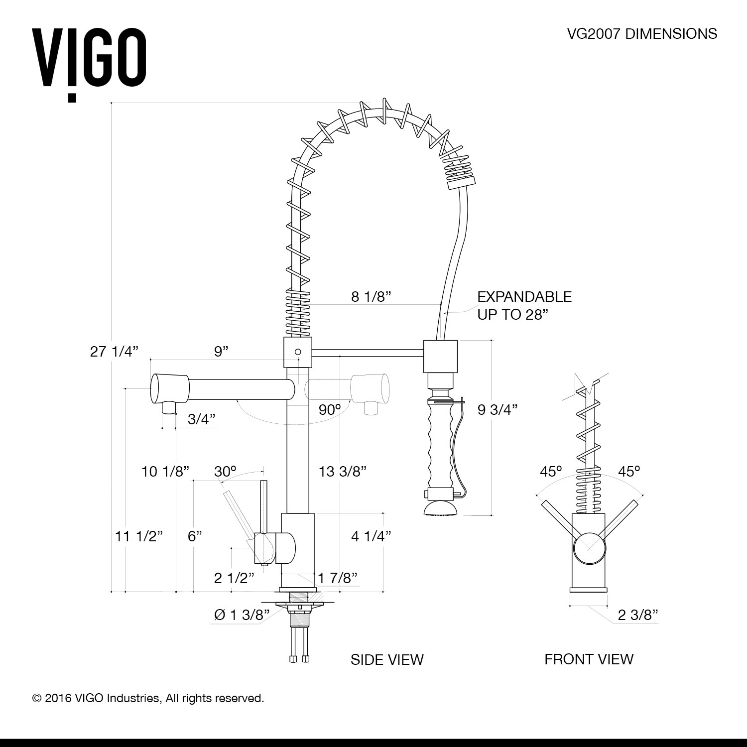 VIGO VG02007CHK2 Kitchen-Faucets - View #11