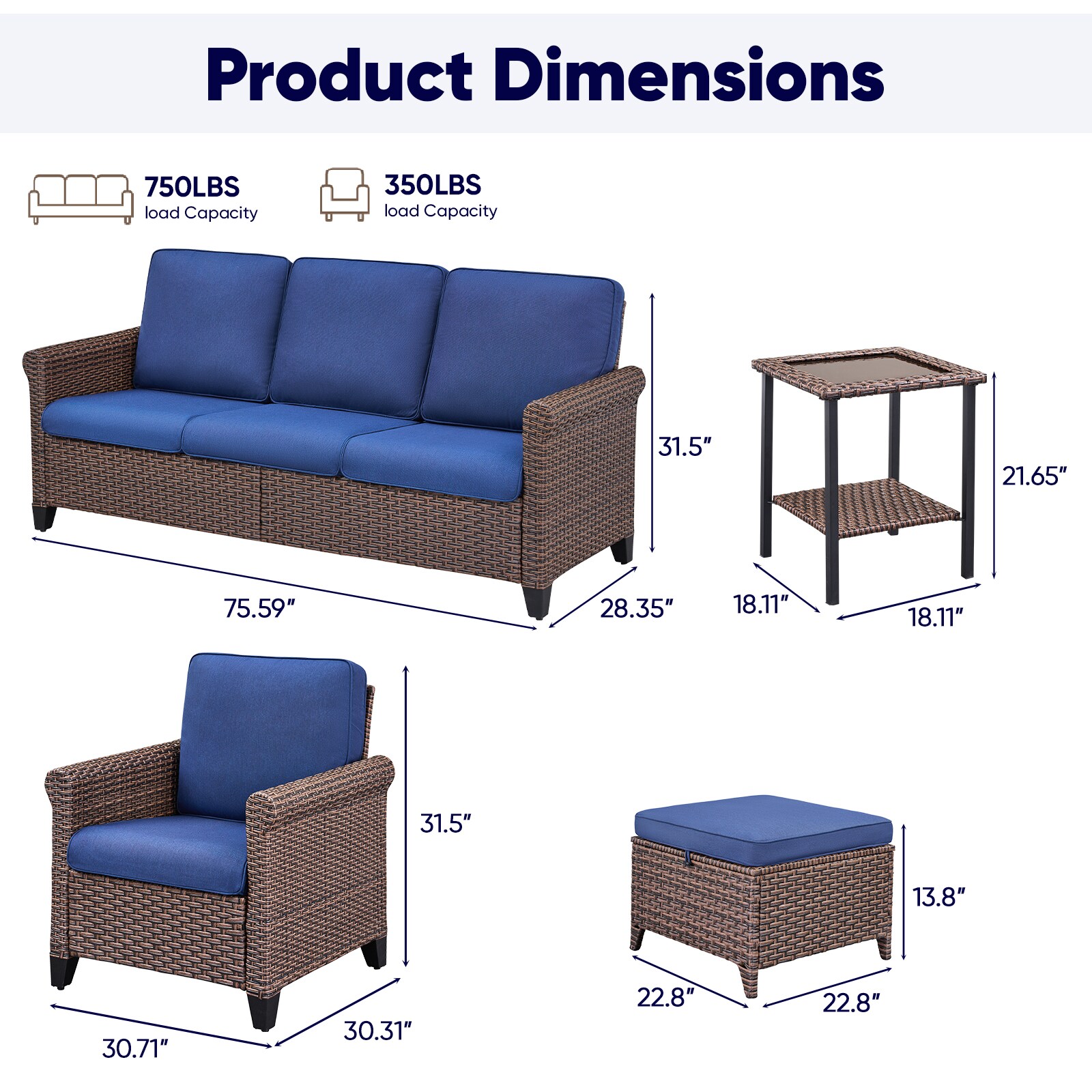 Rilyson FSWTB991234 Patio-Conversation-Sets - View #9