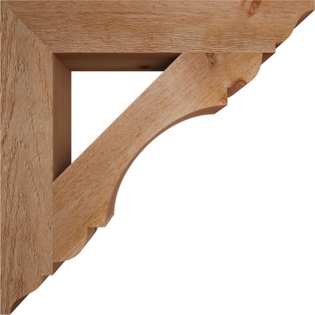 Ekena Millwork BKT04X24X24OLY01RWR Exterior-Brackets-Braces - View #3