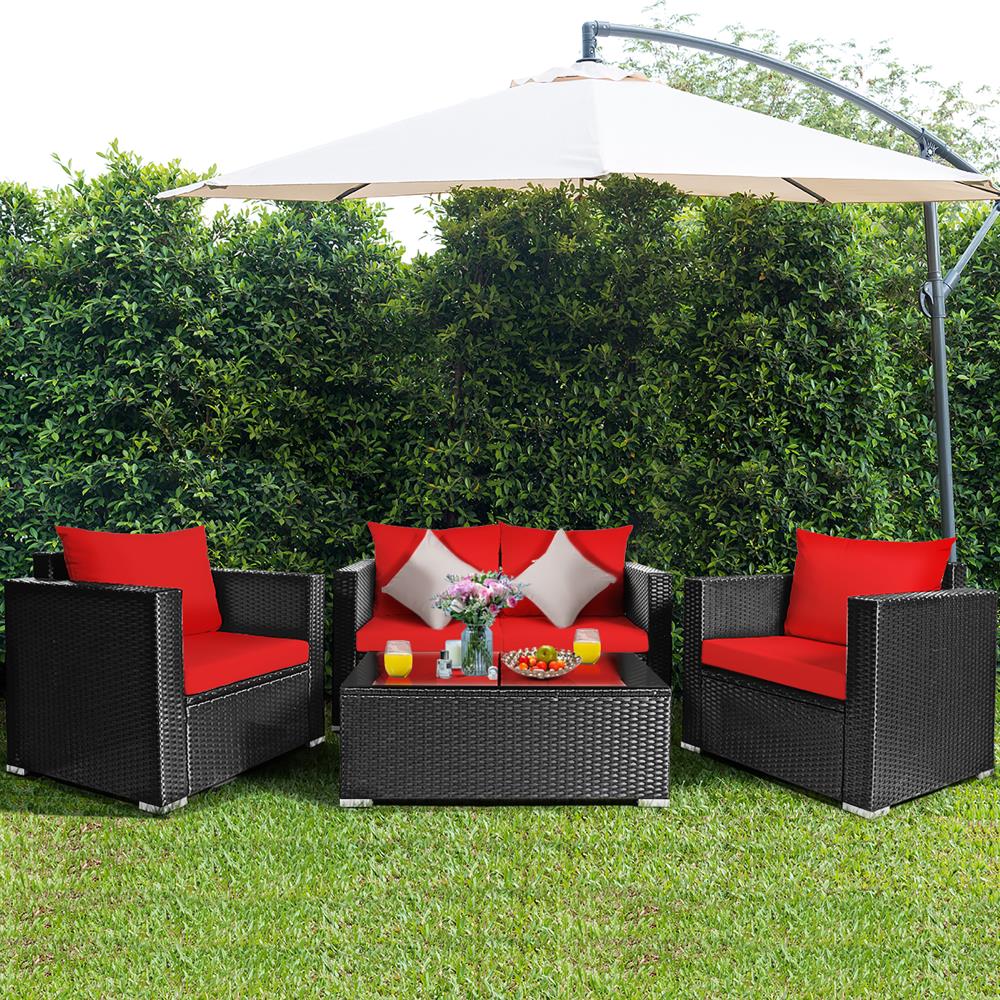 Costway HW65410RE+ Patio-Sofas-Daybeds - View #3