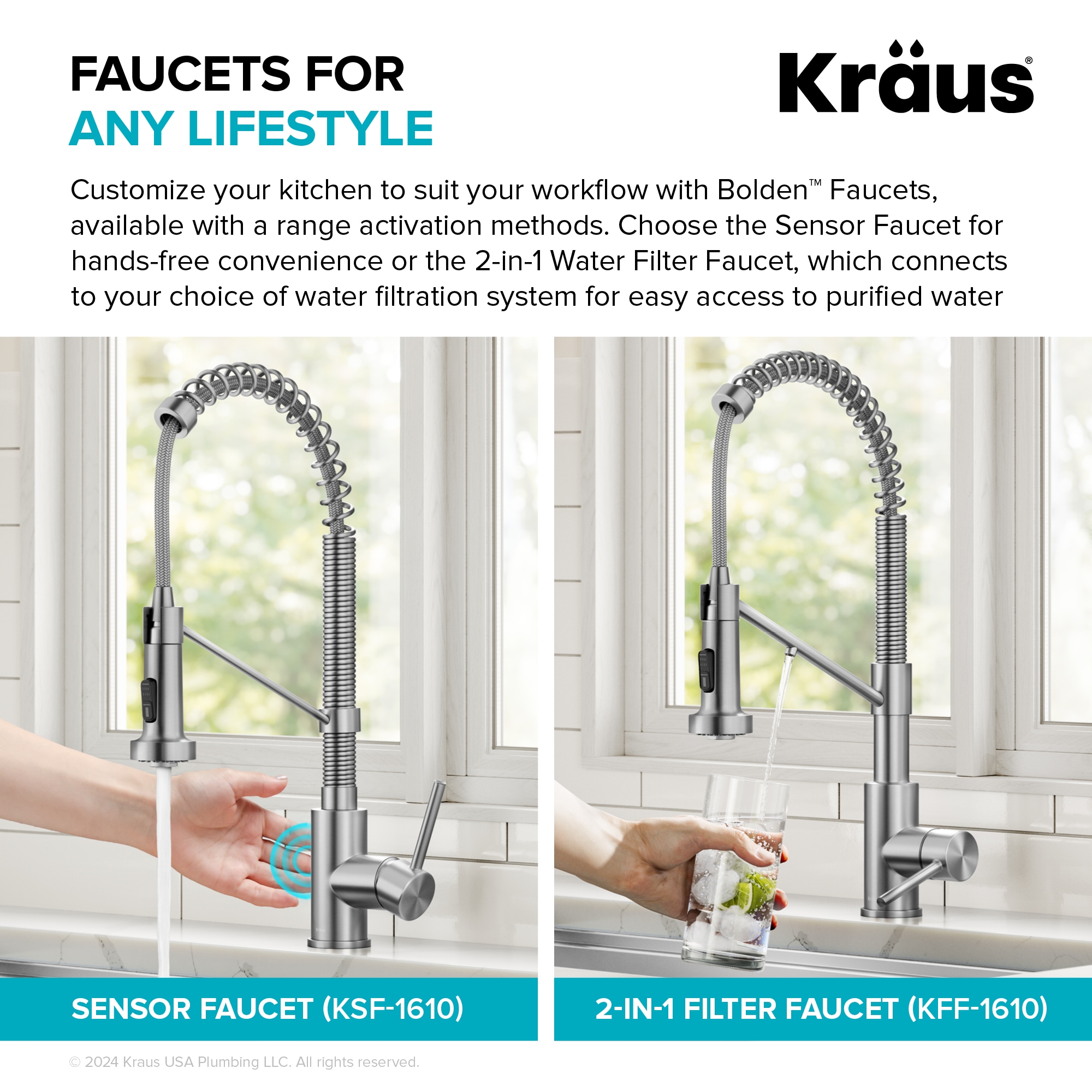 Kraus KPF-1610BB Kitchen-Faucets - View #15