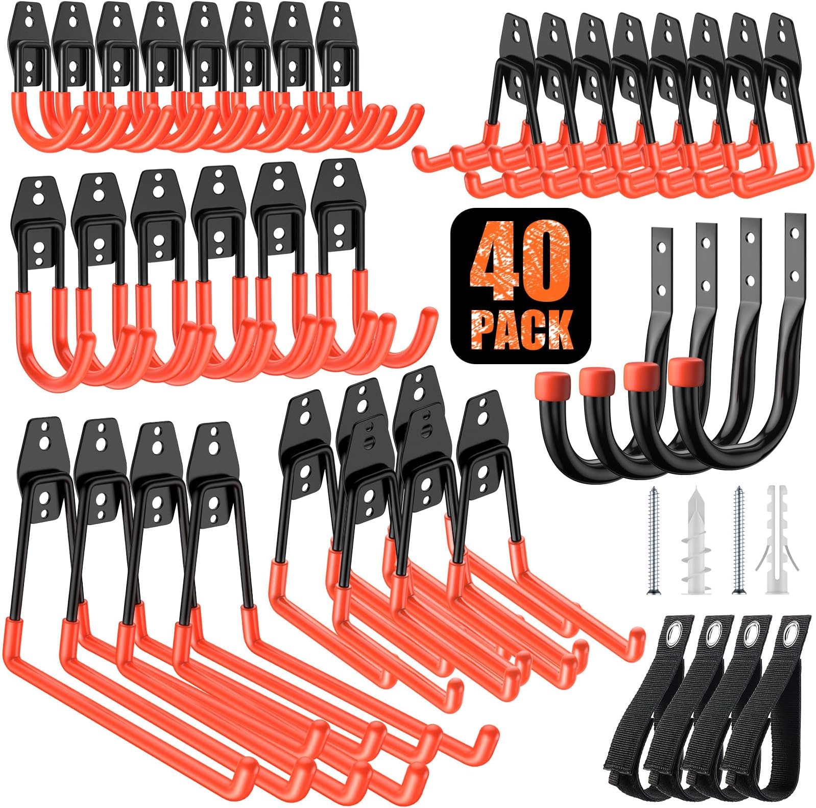 Afoxsos LAF0127H01 Garage-Storage-Hooks - View #7