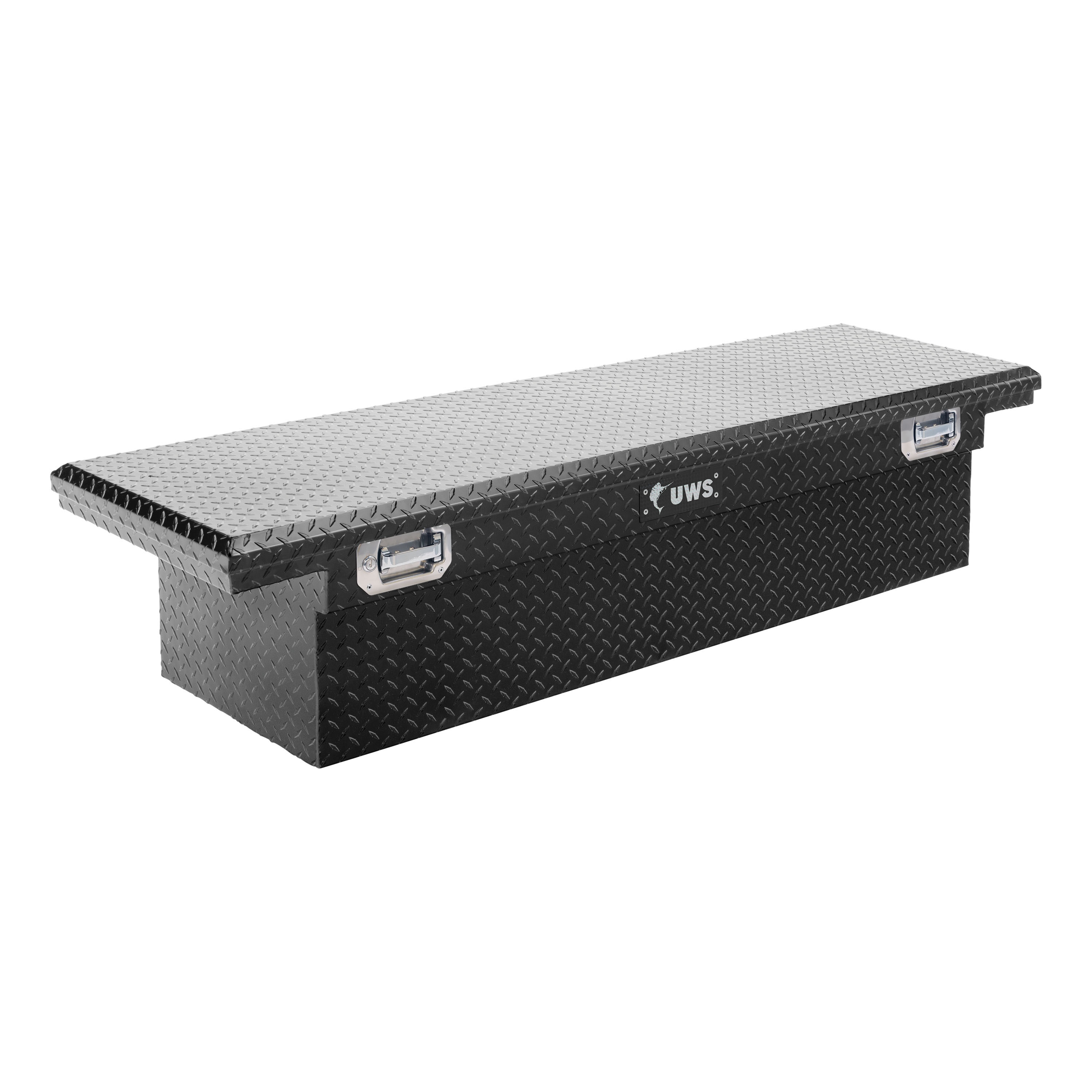 UWS 47.875-in x 24.375-in x 16.5-in Matte Black Aluminum Chest Truck Tool Box EC20503 Sansujyuku sansujyuku.com