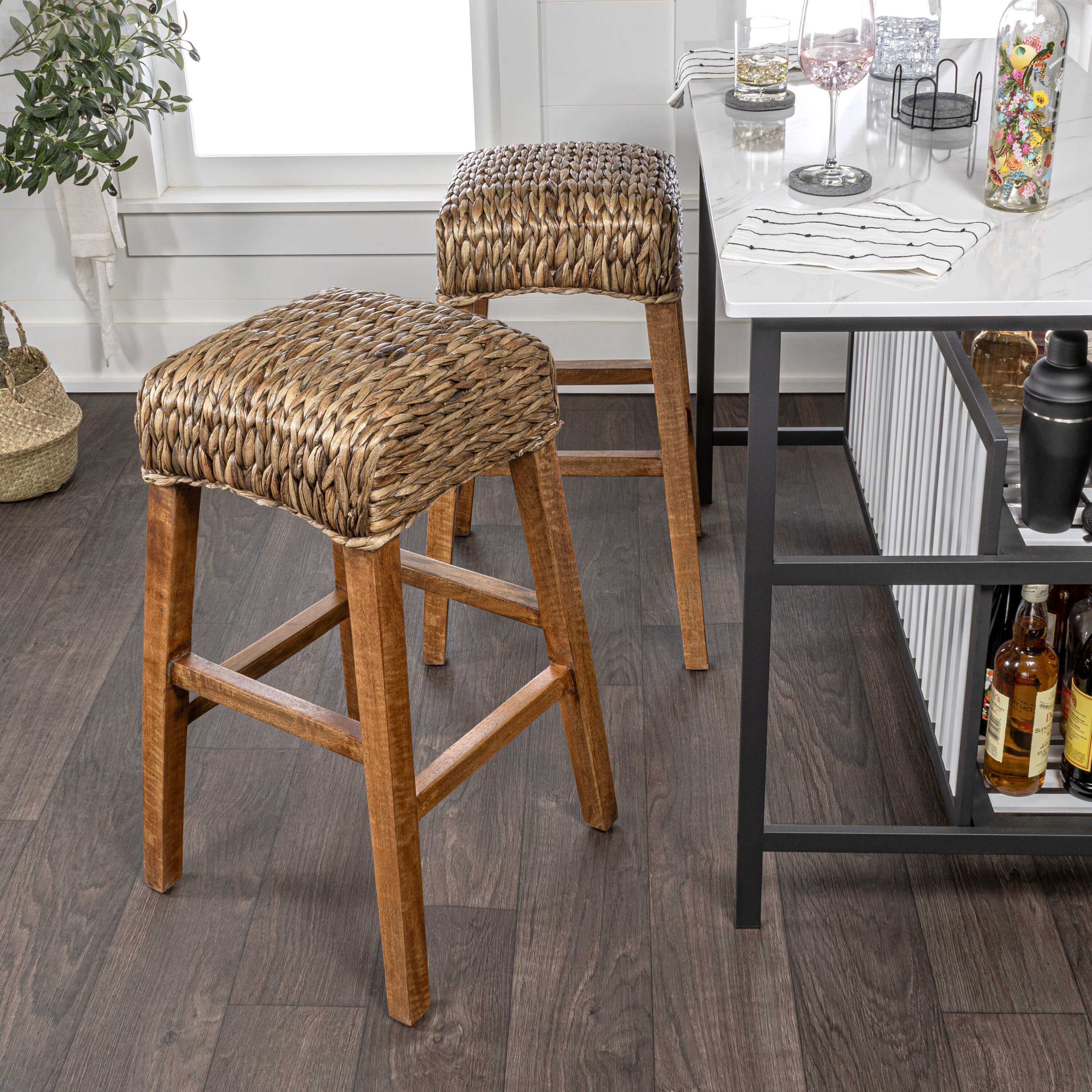 JONATHAN  Y BSL1101A stools - View #2